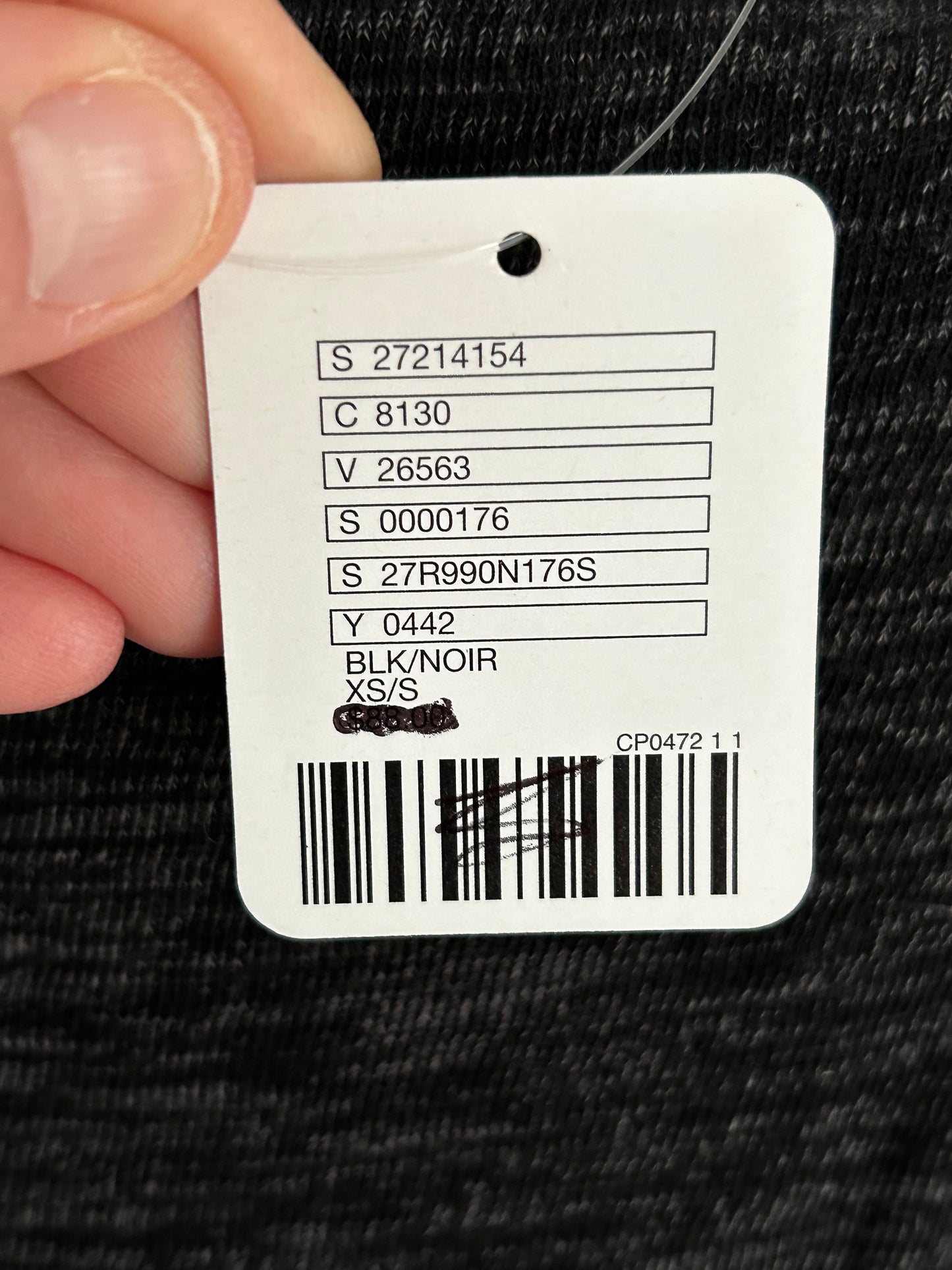 Free People Women's Grey and Black Dress