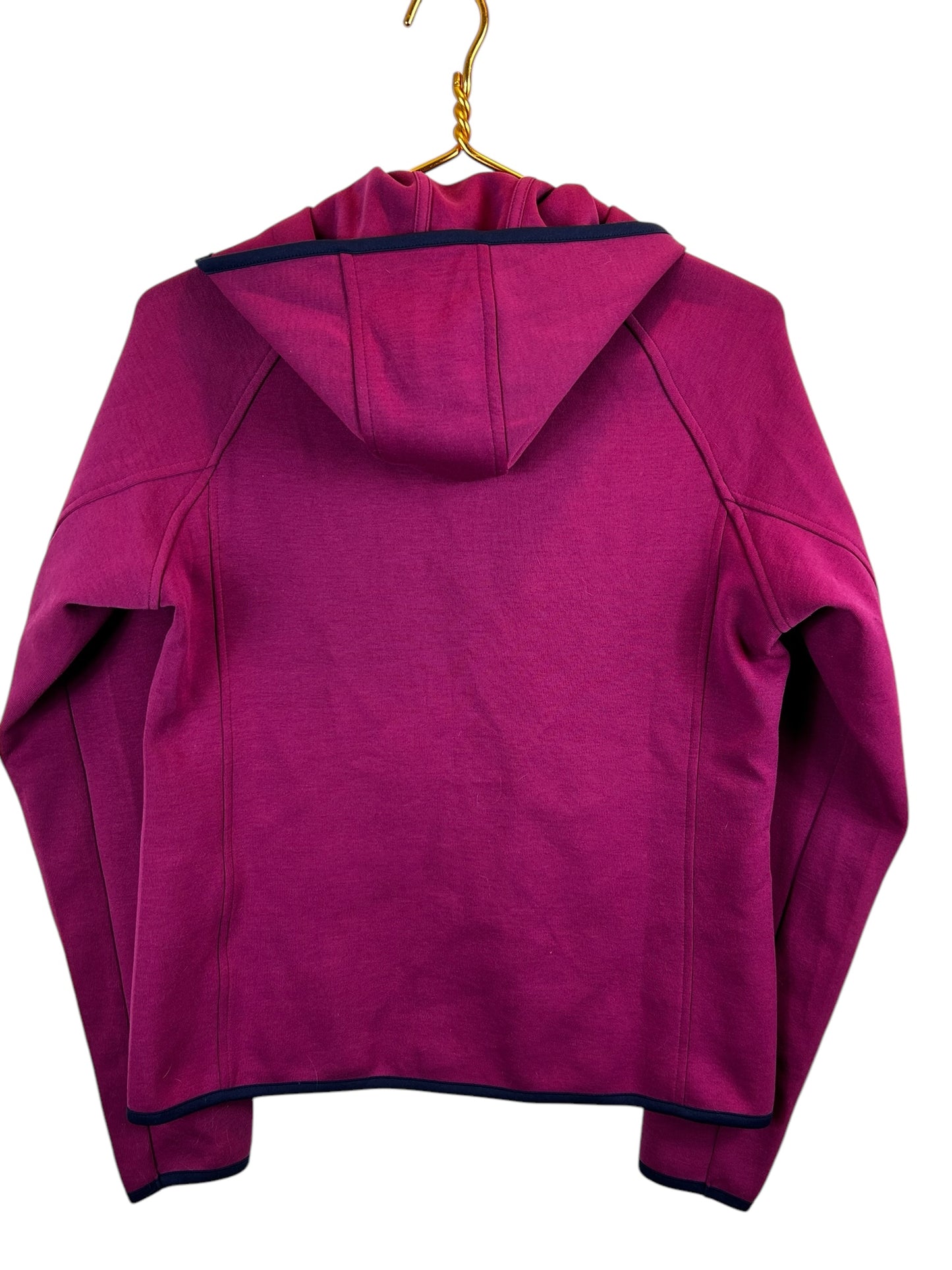 Uniqlo Fuschia Pink Full Zip Up Athleisure Hoodie