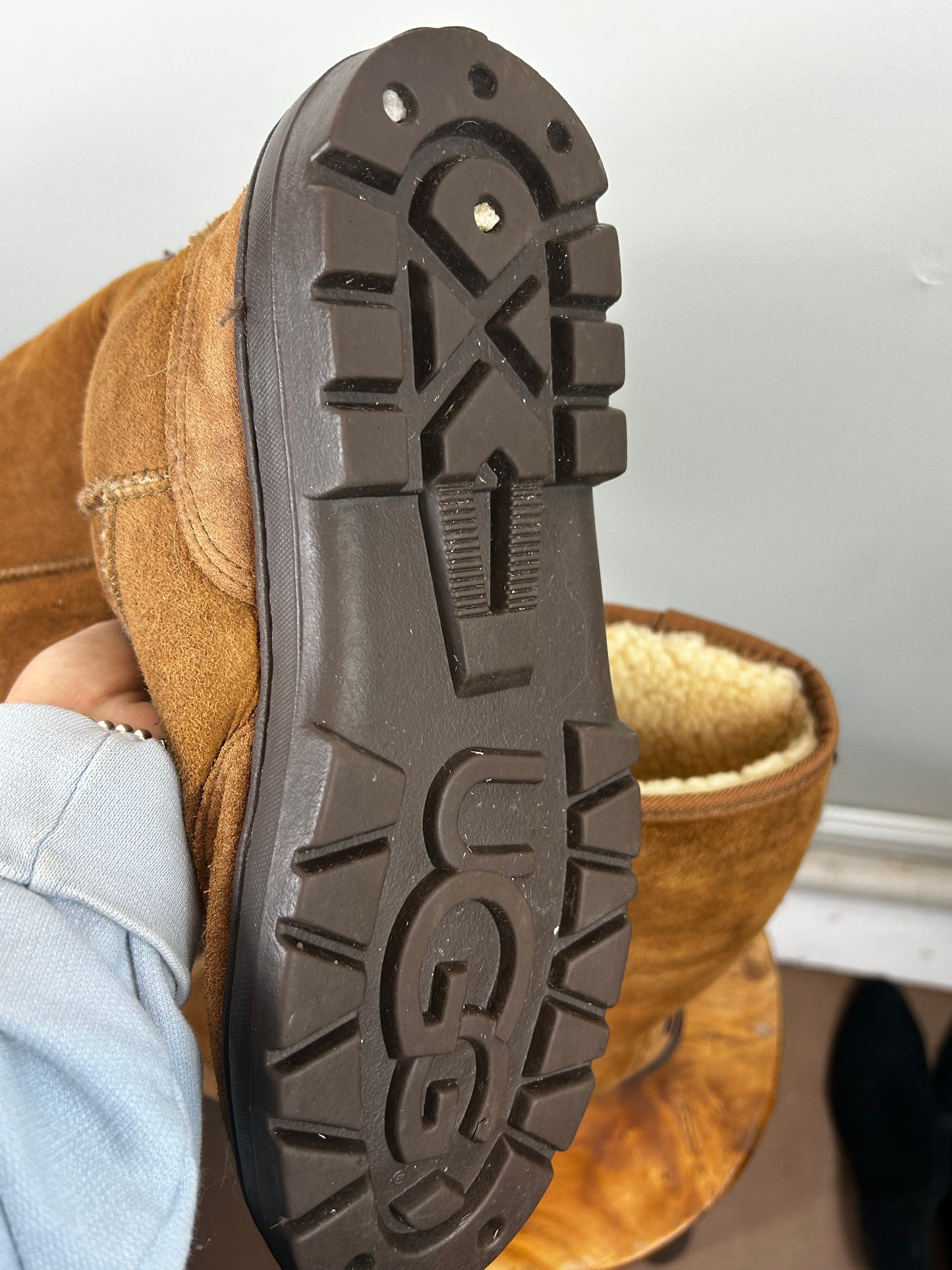 Ugg Shoes | Ugg Ultimate Tall Braid Chestnut Boots | Color: Brown/Tan | Size: 8