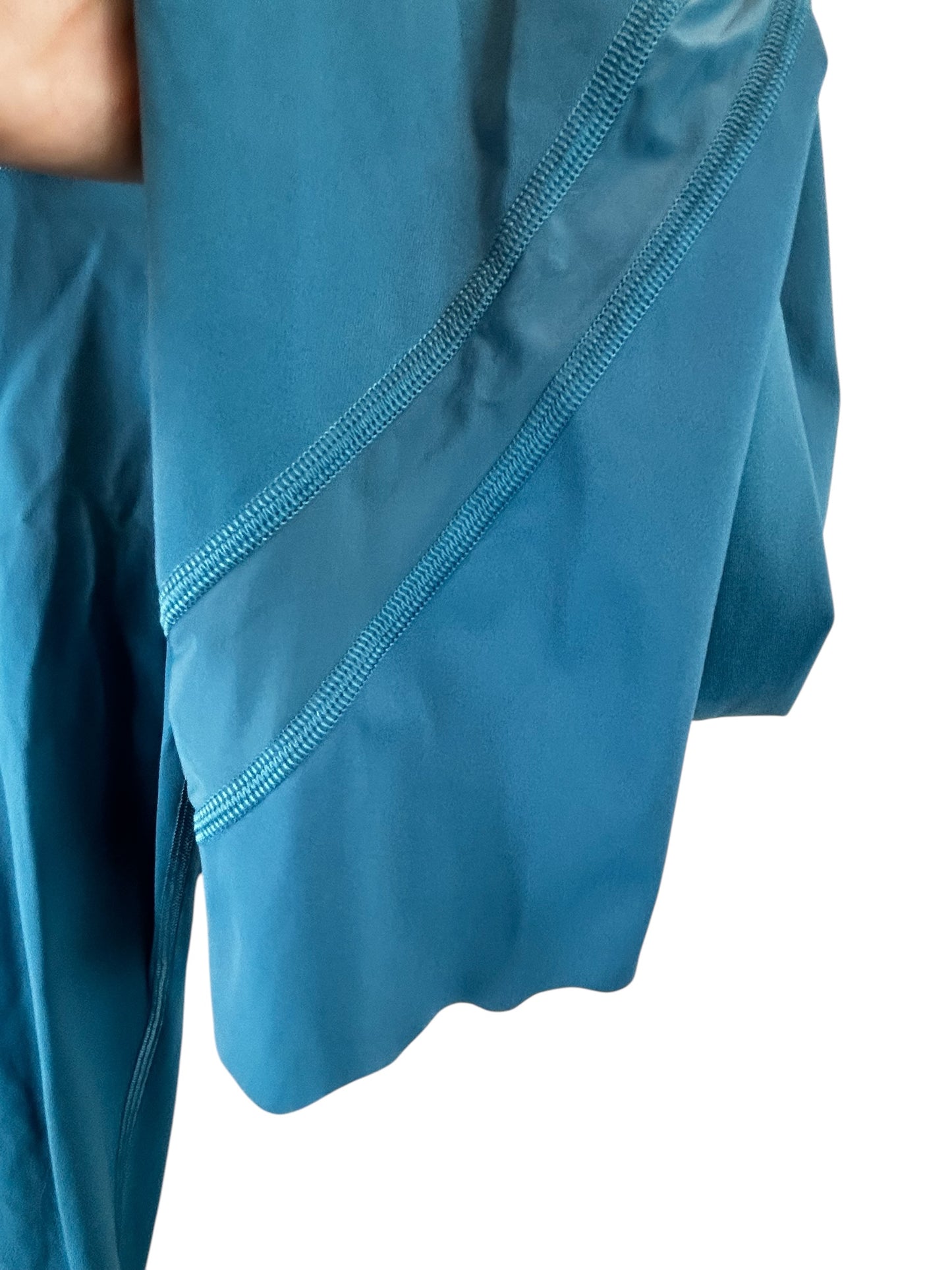 Lululemon Wunder Under Scalloped Hem High-Rise Crop 23" Capture Blue