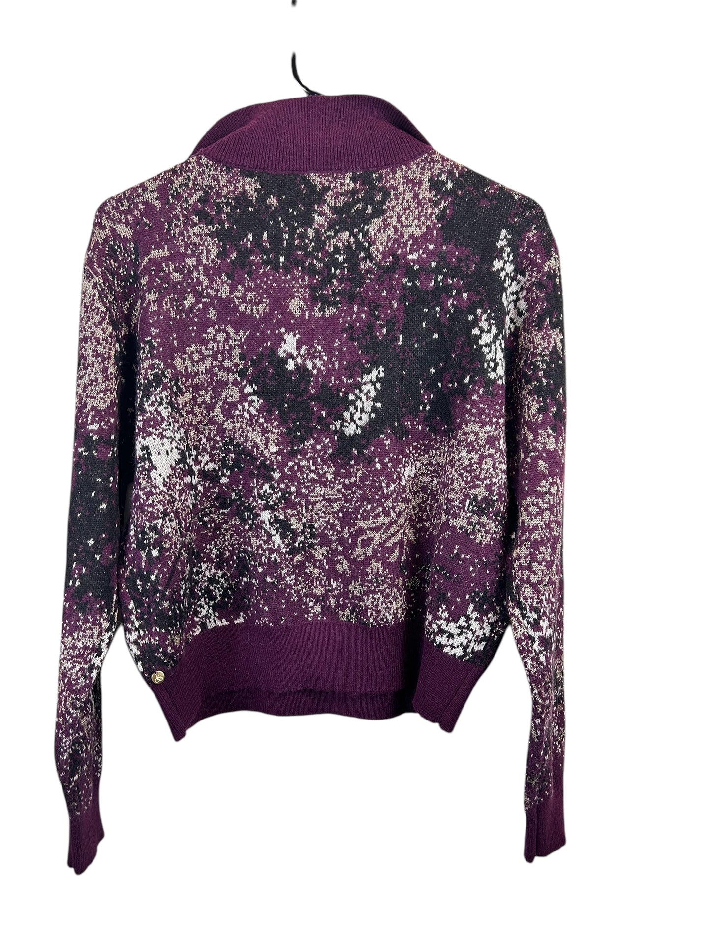 Scotch & Soda Half-Zip Jacquard Sweater new size small