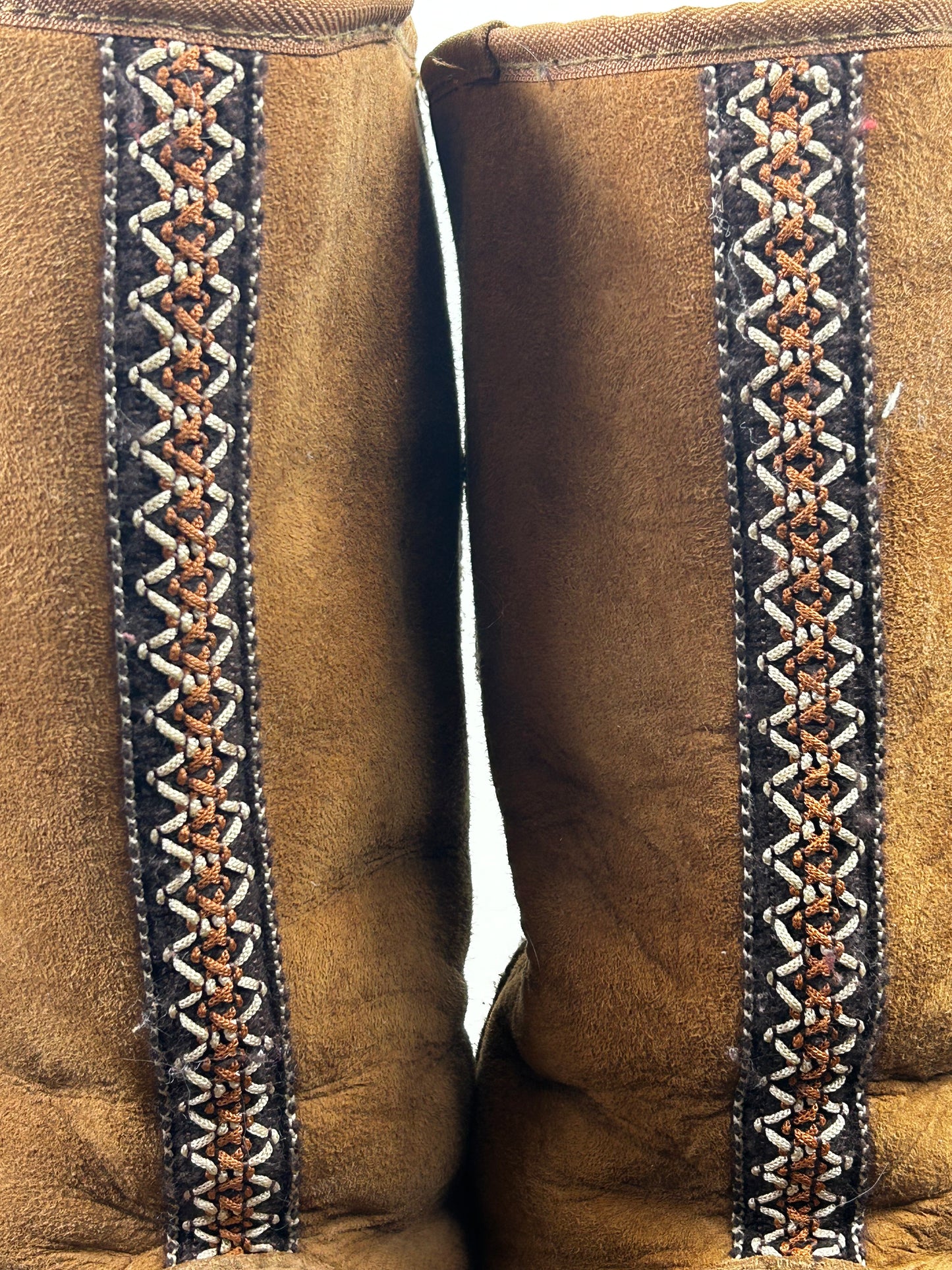 Ugg Shoes | Ugg Ultimate Tall Braid Chestnut Boots | Color: Brown/Tan | Size: 8