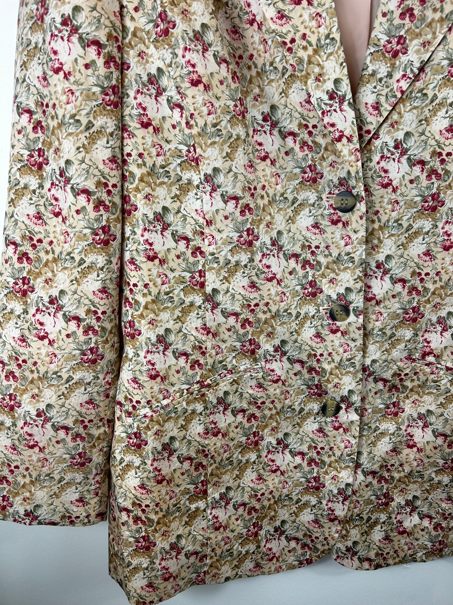 Vintage Anne and Frank Silk Blazer