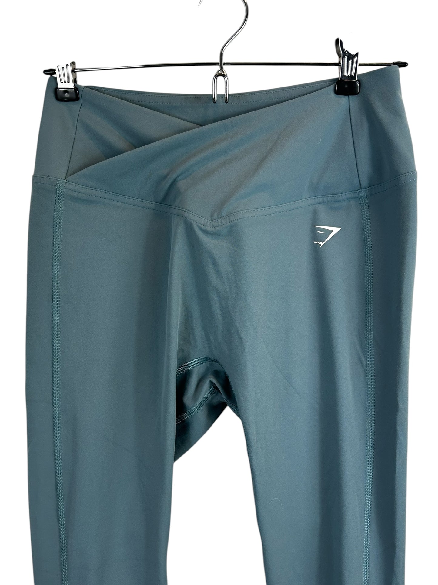 Gymshark Crossover Leggings Thunder Blue New With Tags $50 Retail