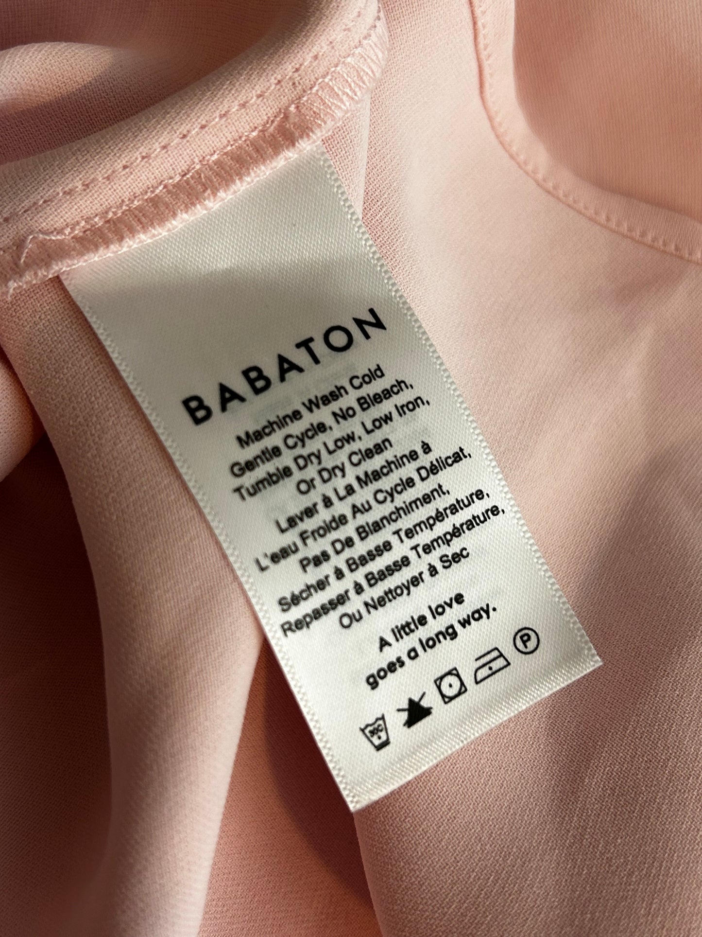 Aritzia Babaton Pink Tank Top