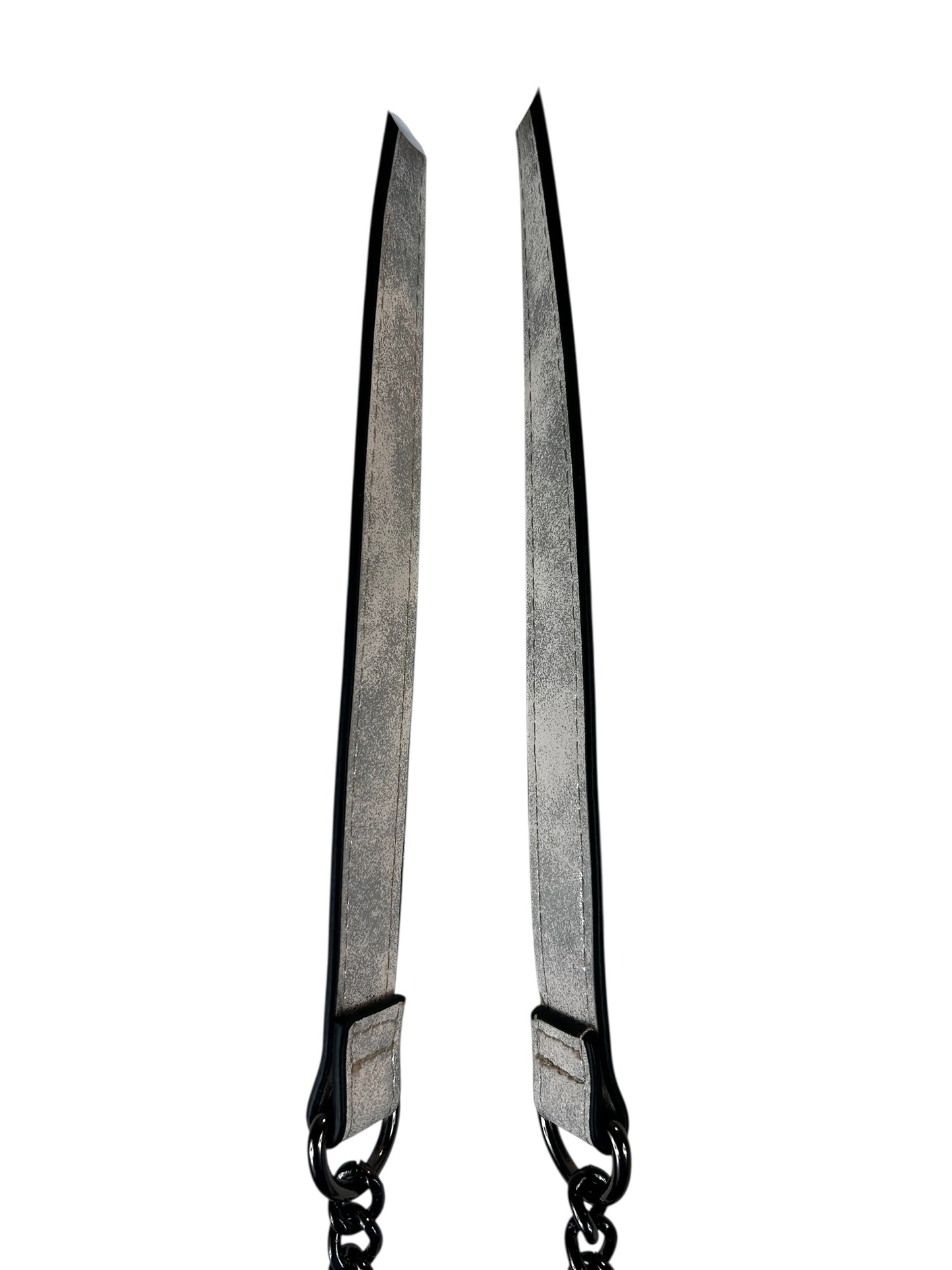 Think Royln Metallic Quilted Crossbody Bag like new.