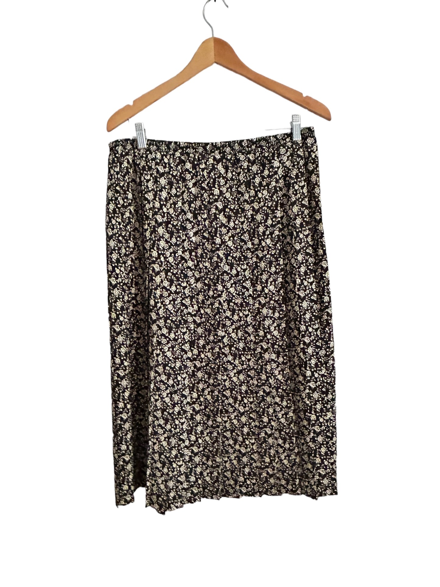 Leslie Fay Vintage Pleated Maxi Skirt