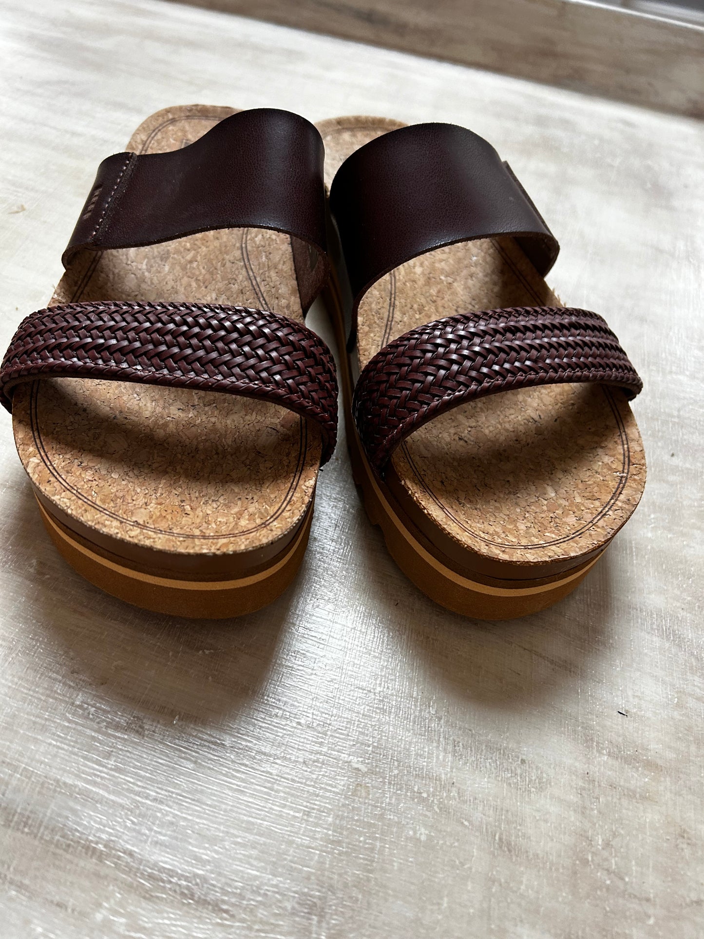 REEF Cushion Vista Hi Womens Platform Sandals