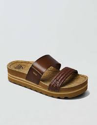 REEF Cushion Vista Hi Womens Platform Sandals
