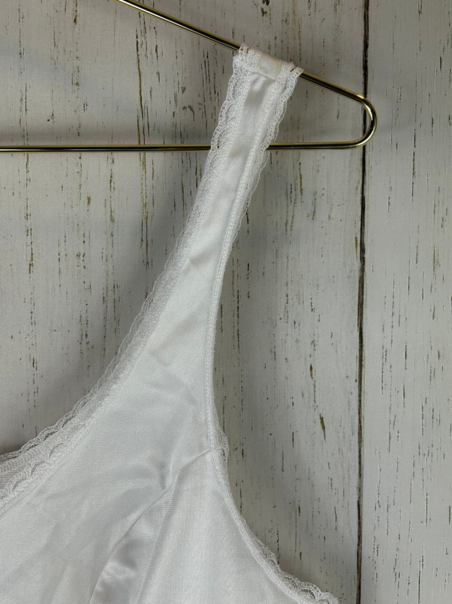 Vintage Vanity Fair White Camisole size 34