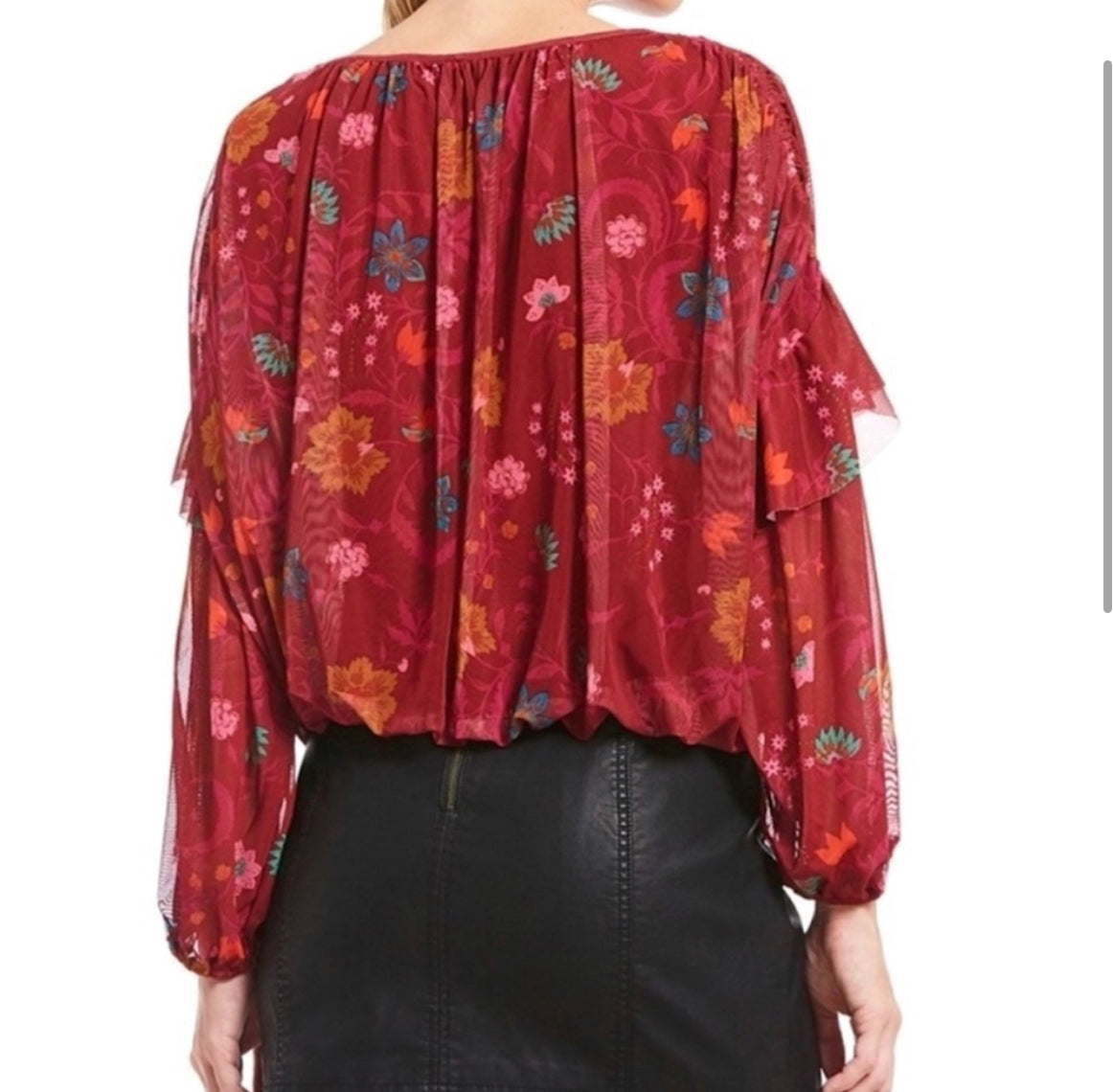 FREE PEOPLE Wildflower Honey Top size large