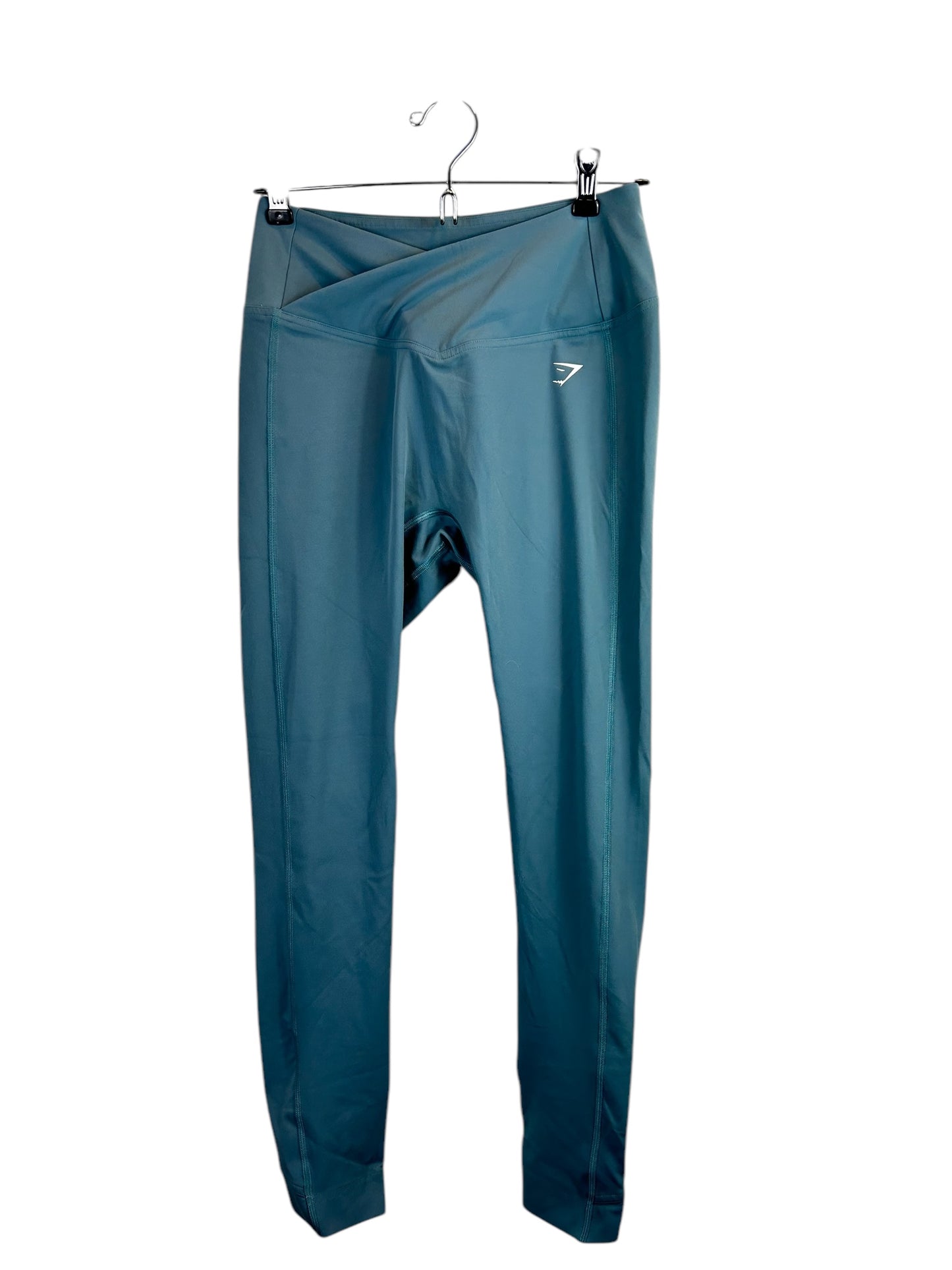Gymshark Crossover Leggings Thunder Blue New With Tags $50 Retail
