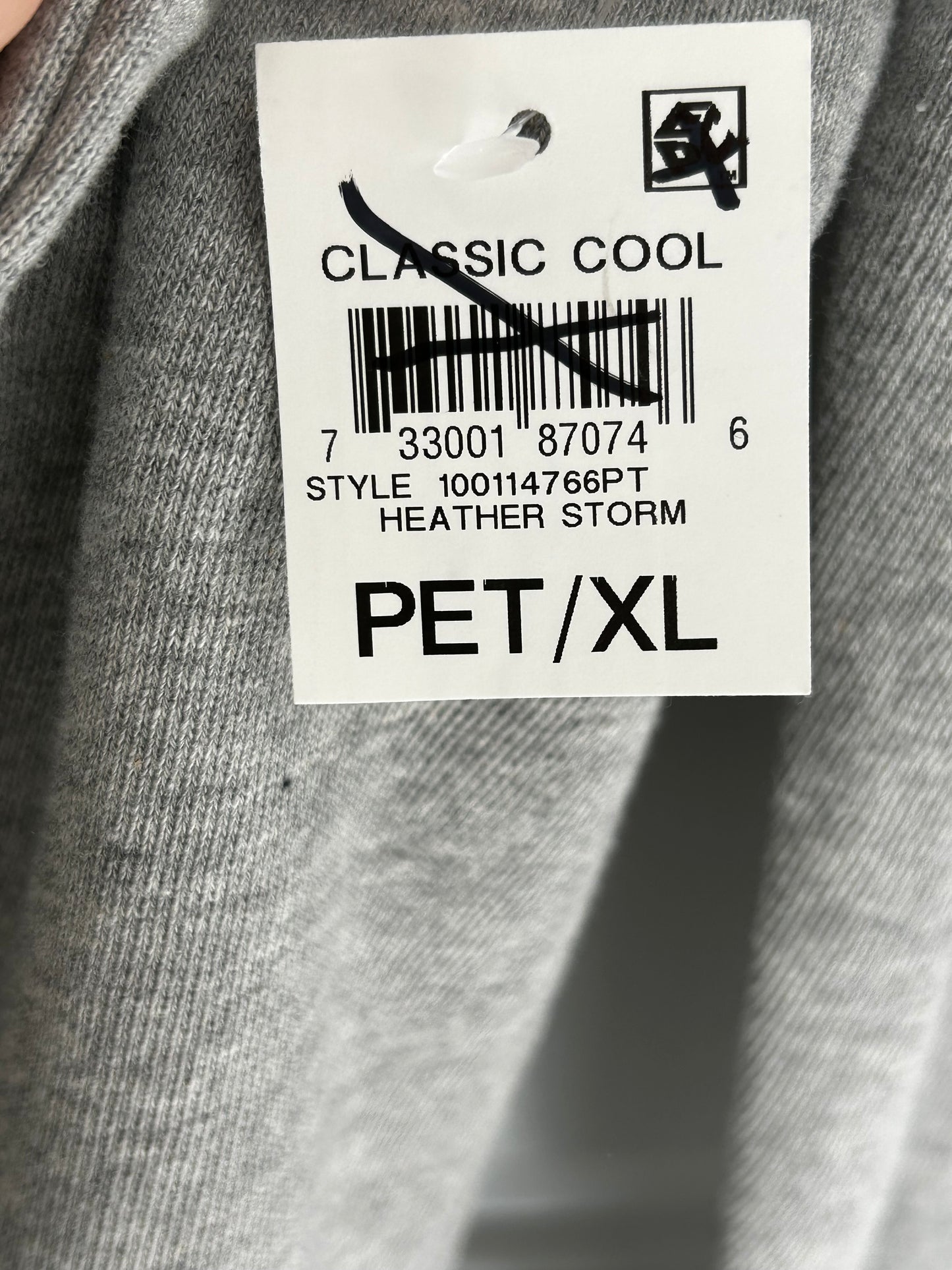 Charter Club Scottie Dog Gray Sweatshirt
