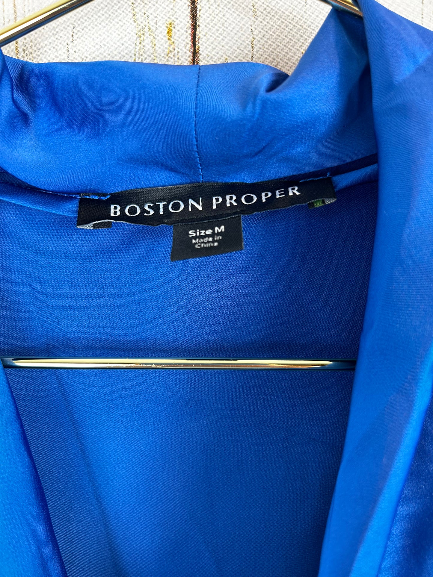 Boston Proper Marilyn Cowl Neck Charmeuse Blouse