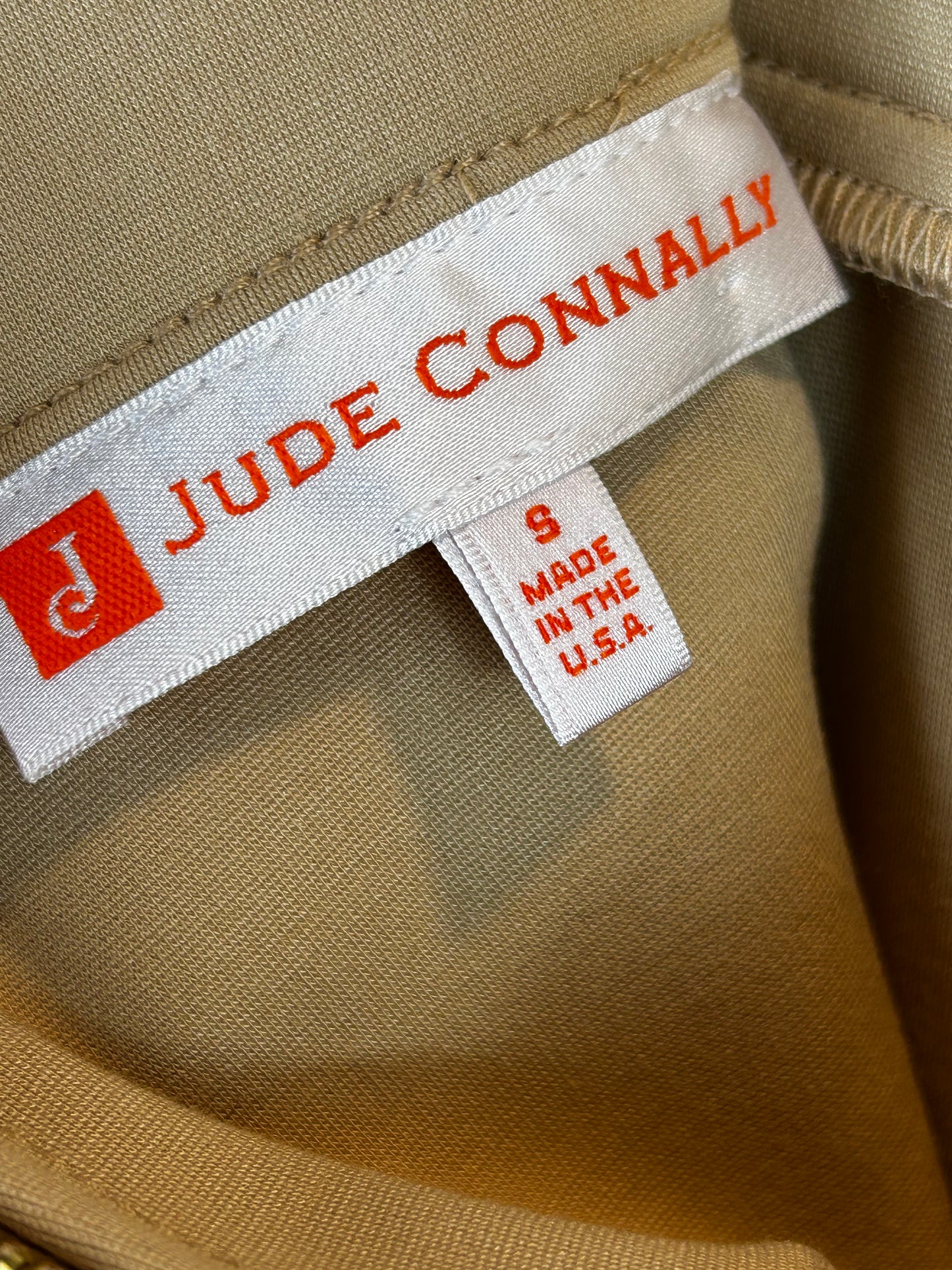 Jude Connally Pull On Ankle Dress Pants SML Tan