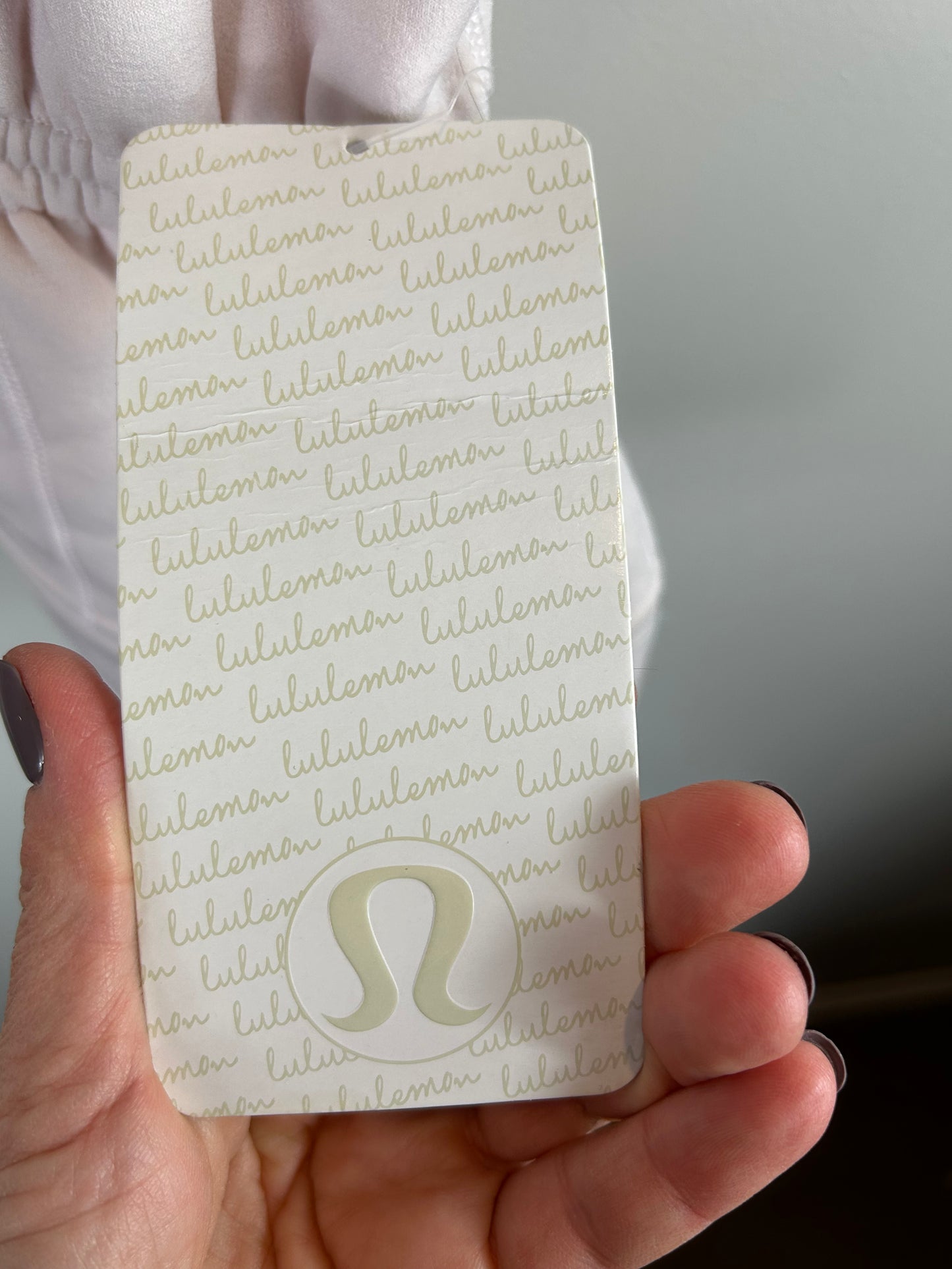 Lululemon Peplum Pullover
Neutral Blush NWT