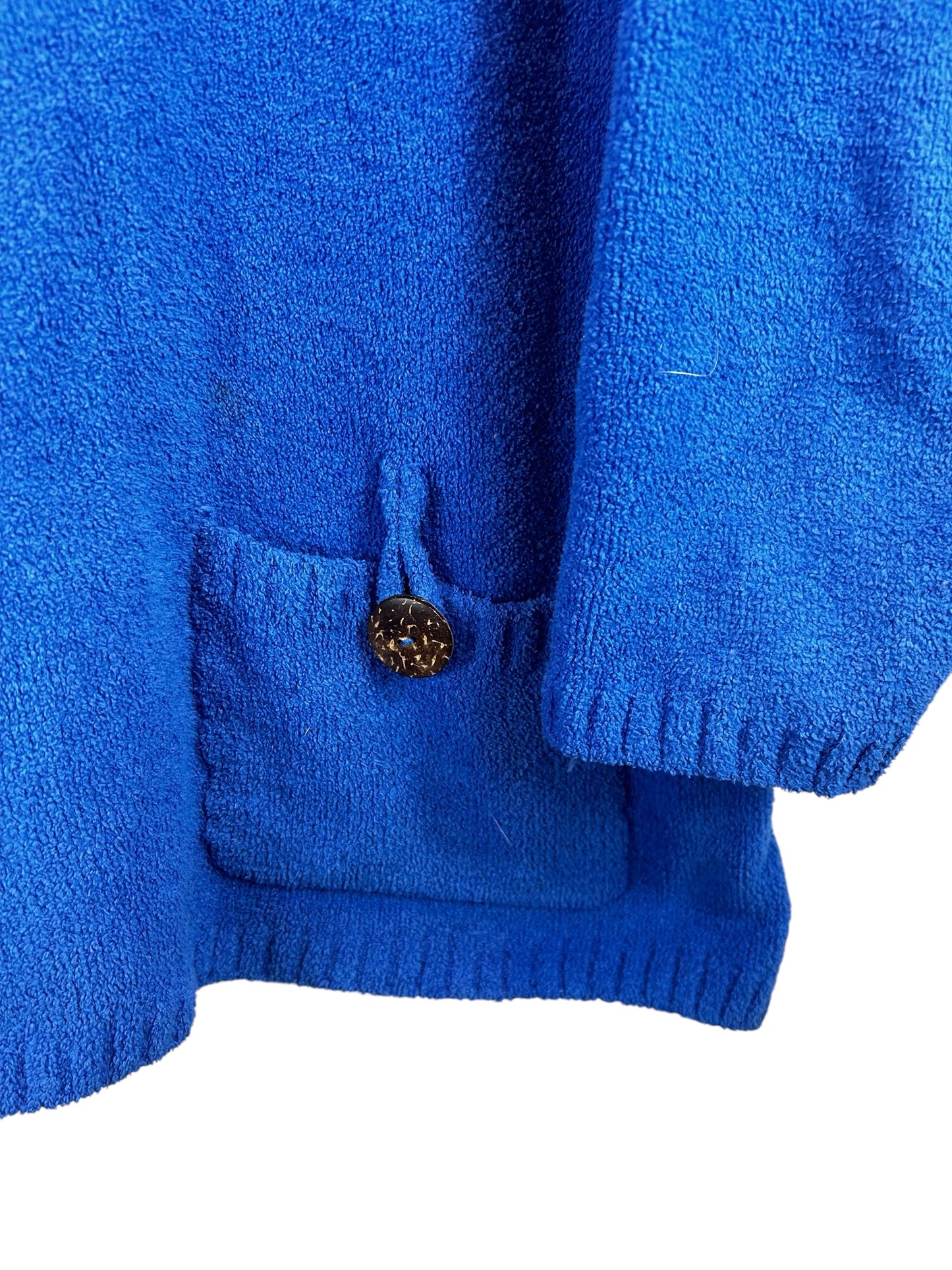 Lulu B Blue Chenille Sweater