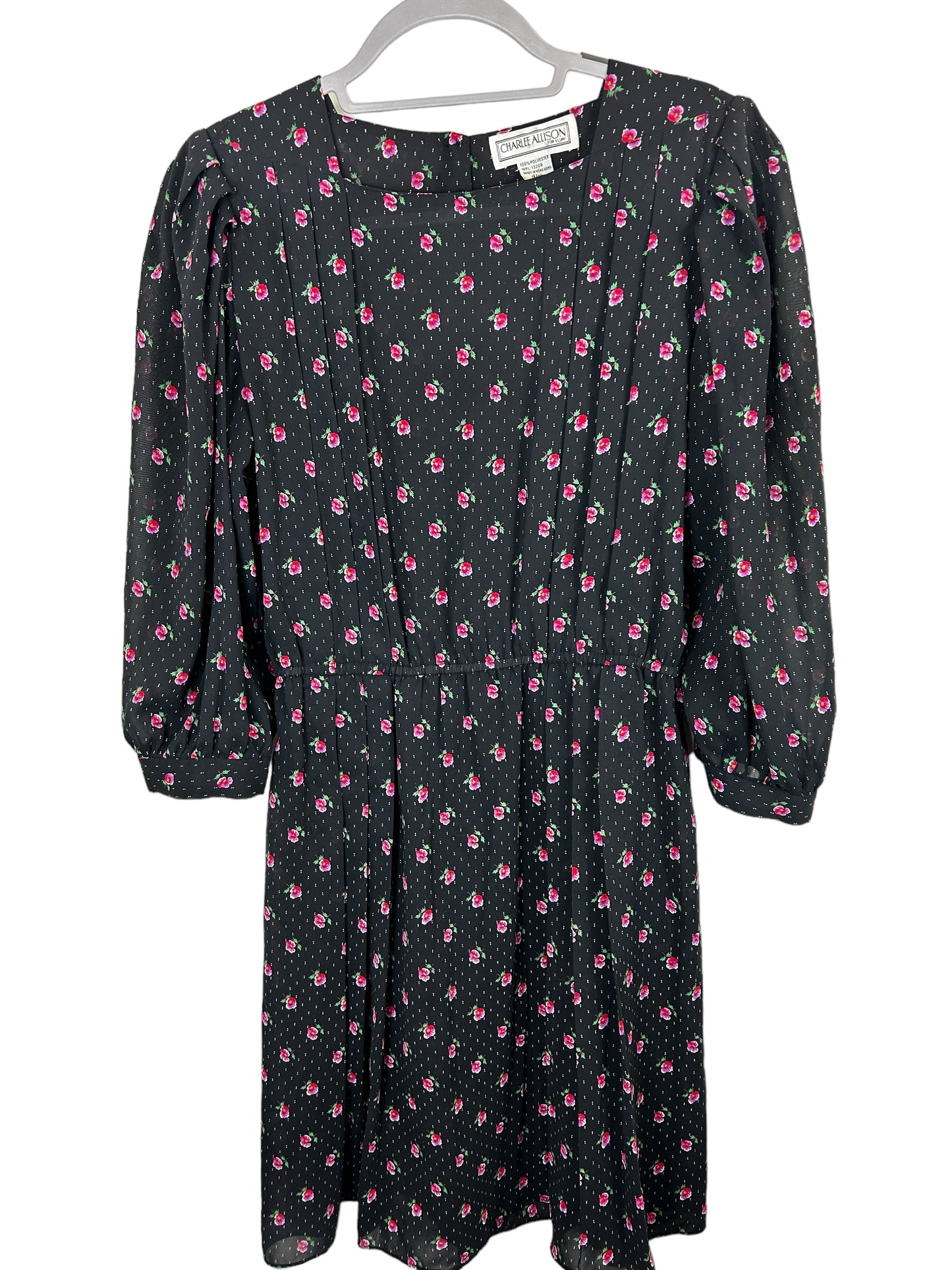 Charlee Allison for Eljay Vintage Dress- 1980’s