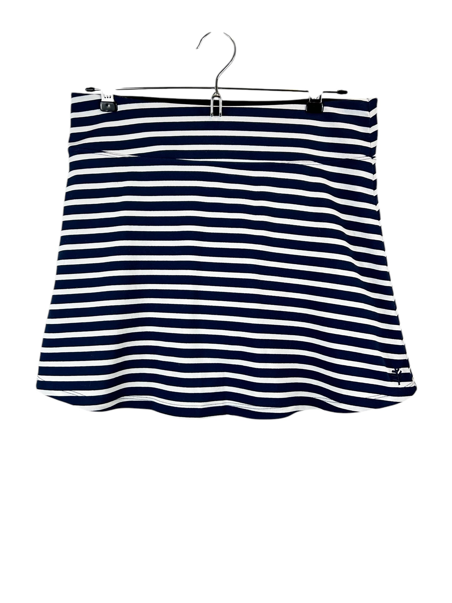 Coolibar Women's Sandbar Swim Skort Navy/White