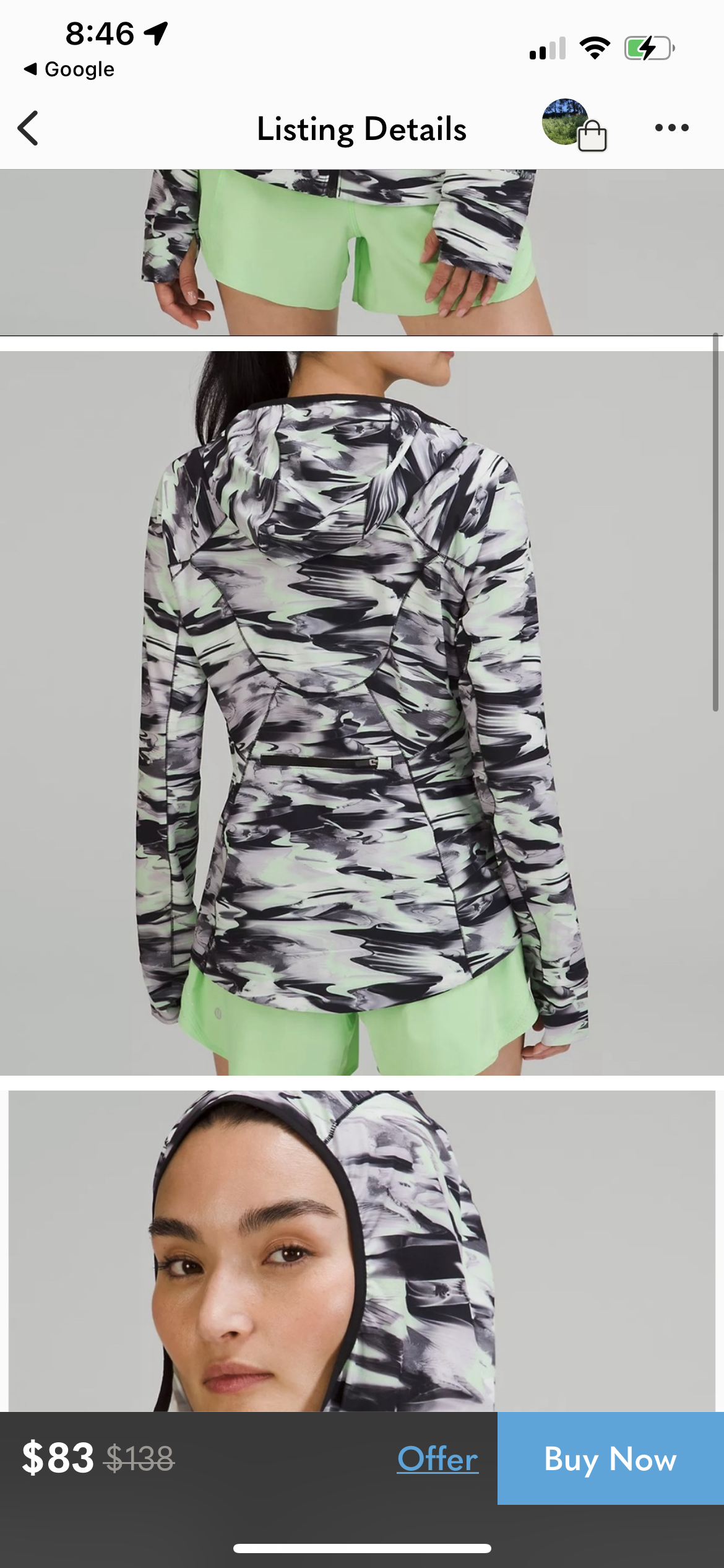 Lululemon Mist Over Windbreaker
Paint Glide Multi Release Date: 6/2022