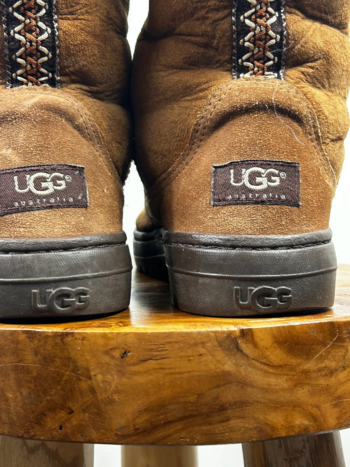 Ugg Shoes | Ugg Ultimate Tall Braid Chestnut Boots | Color: Brown/Tan | Size: 8
