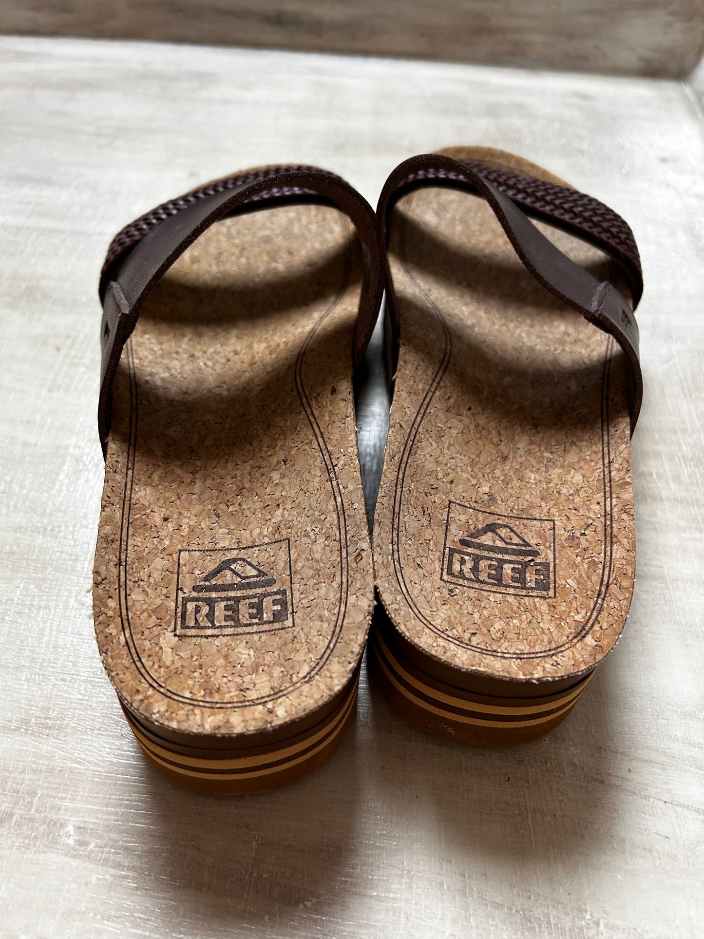 REEF Cushion Vista Hi Womens Platform Sandals