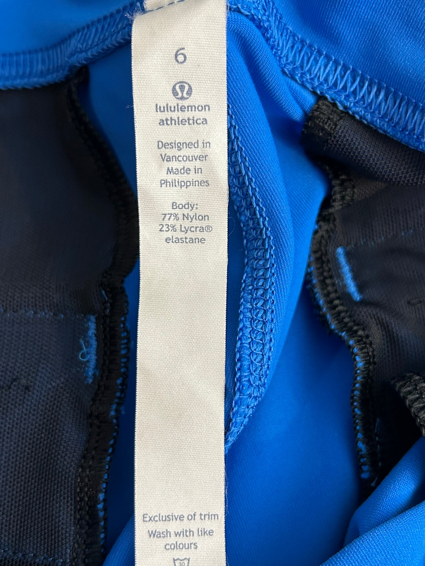 Lululemon Jet Crop (Luxtreme 19") Lakeside Blue