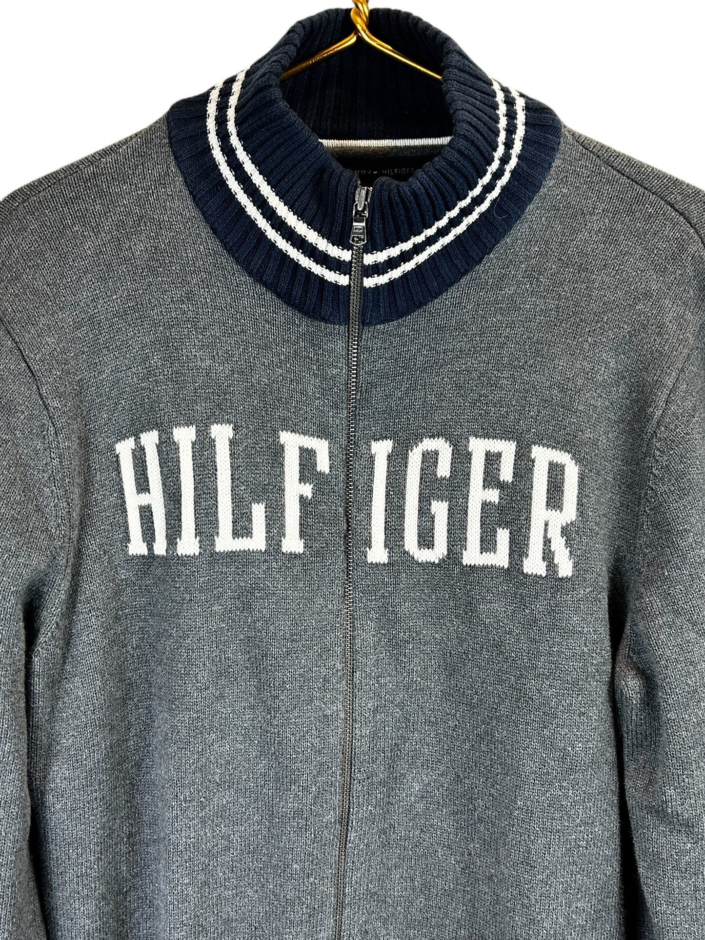 Tommy Hilfiger Knitted Sweater Jacket Medium