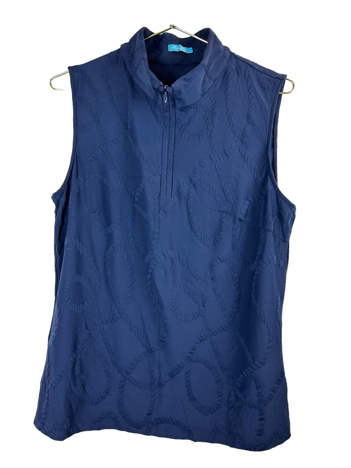 J. McLaughlin Navy Blue Tank Top