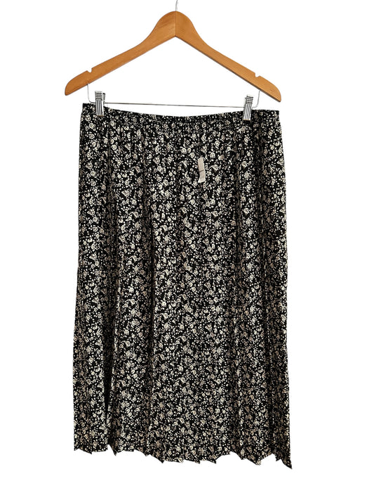 Leslie Fay Vintage Pleated Maxi Skirt