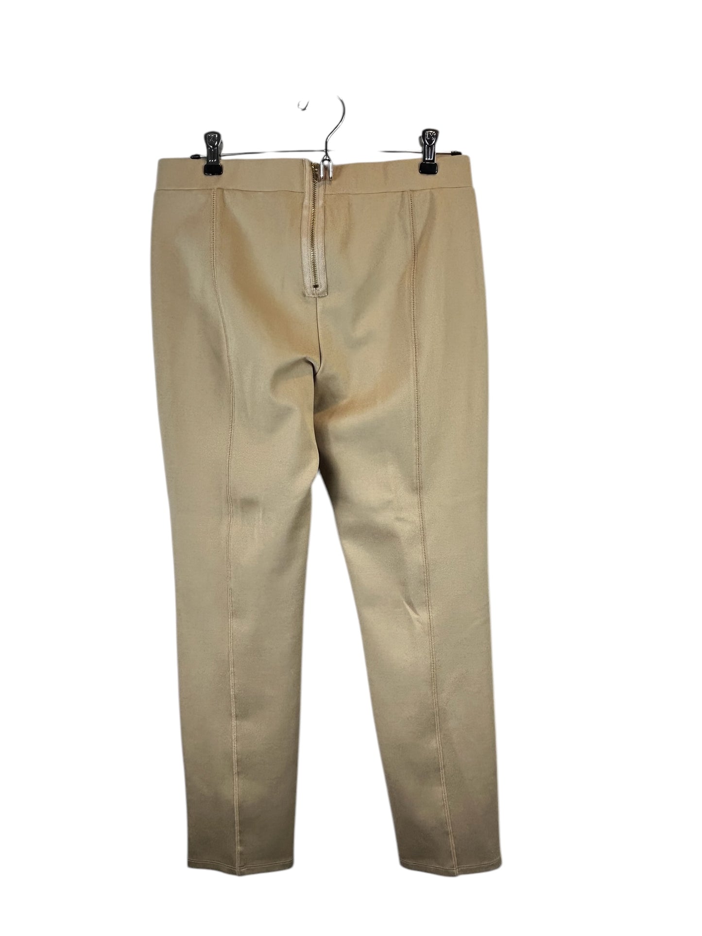 Jude Connally Pull On Ankle Dress Pants SML Tan