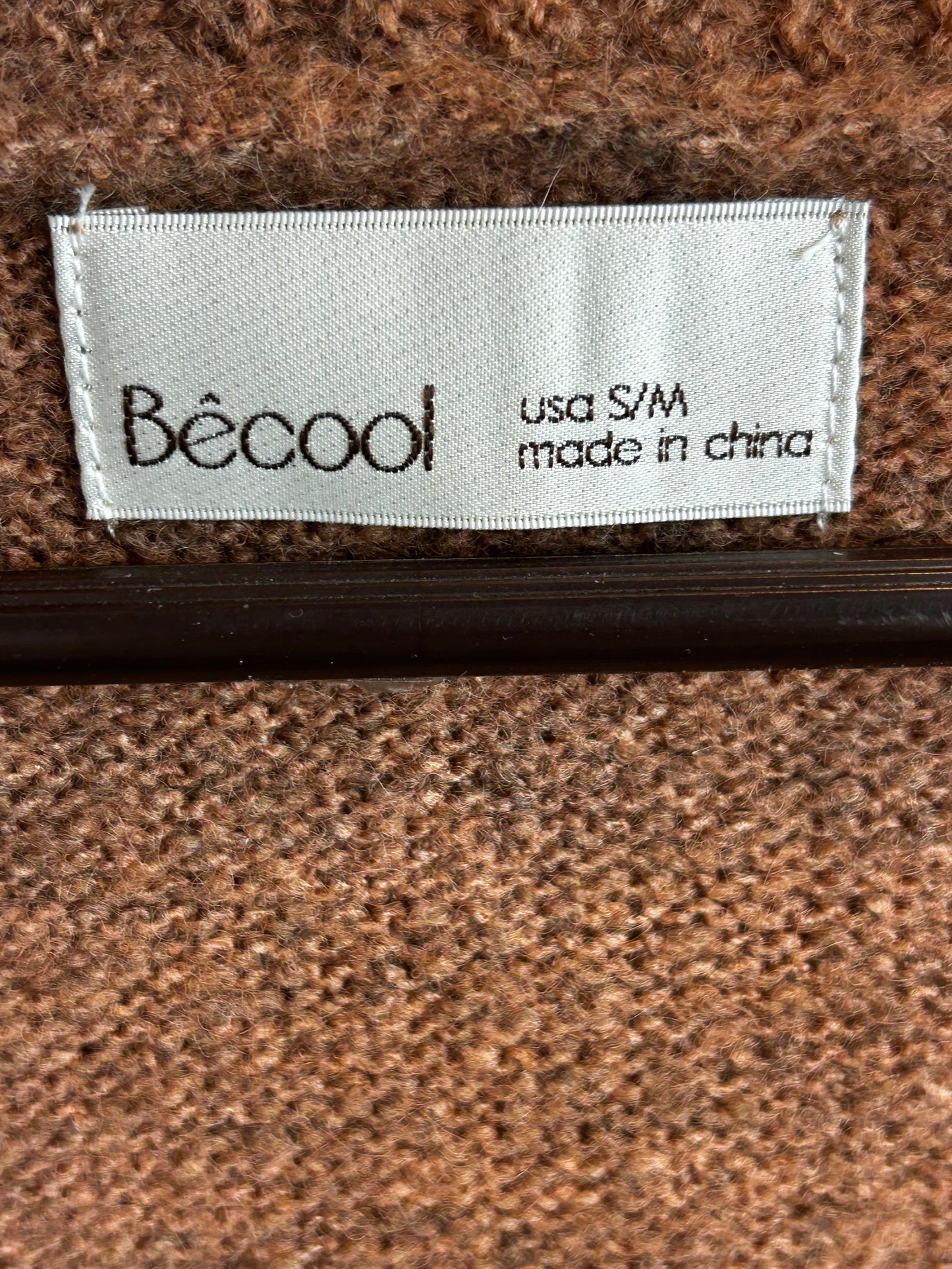 BeCool Oversized Sweater Vest Sm/MD