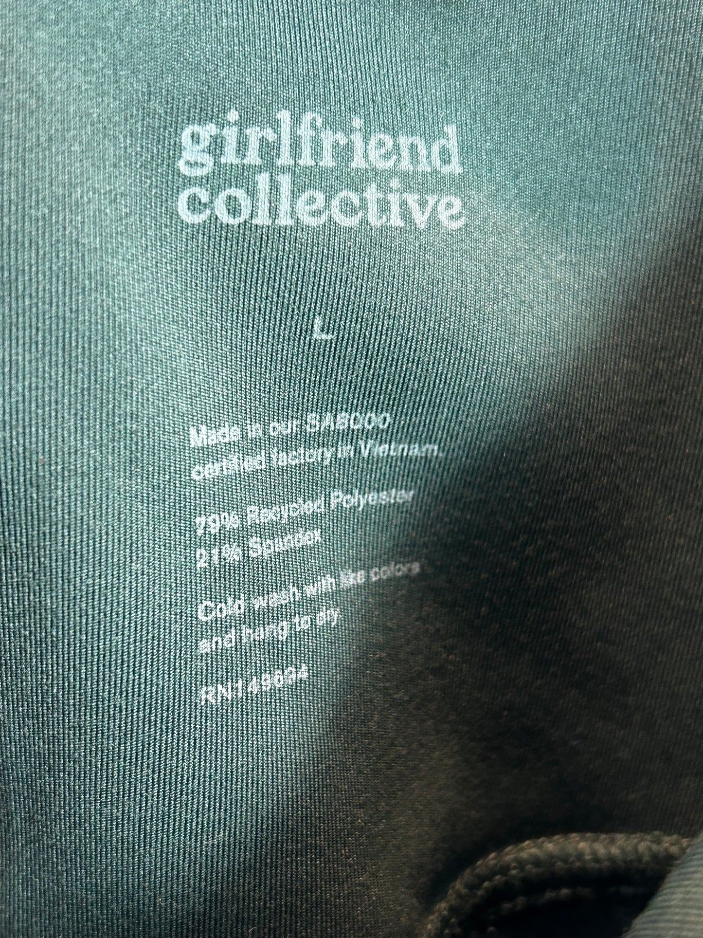 Girlfriend Collective Compressive High-Rise Hunter Green Leggings