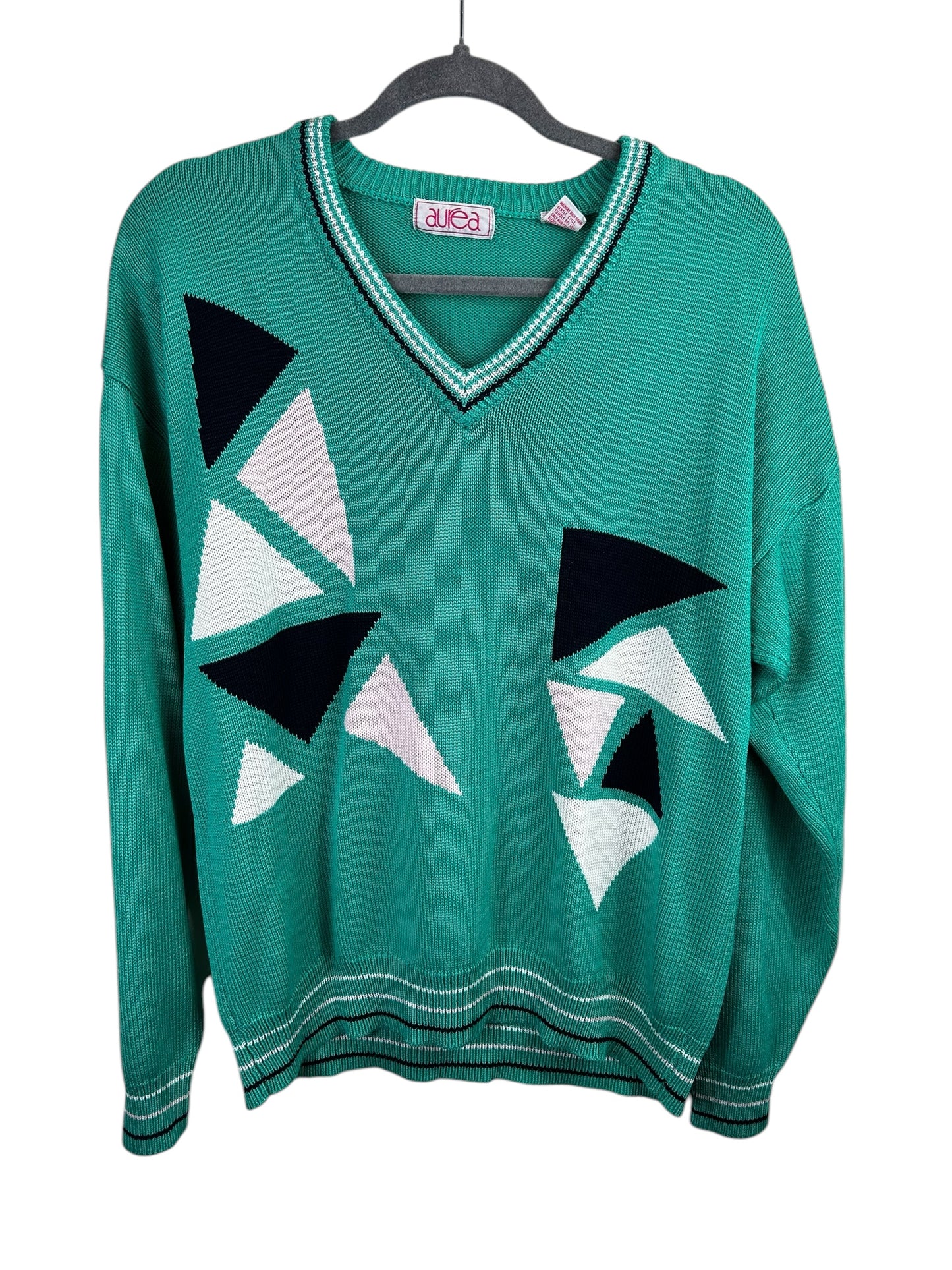 Aurea Vintage V Neck Sweater