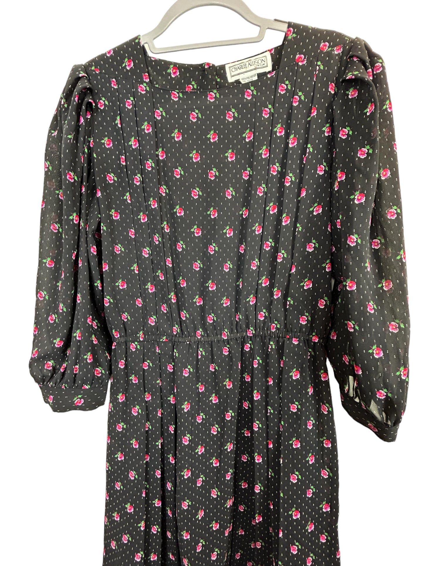 Charlee Allison for Eljay Vintage Dress- 1980’s