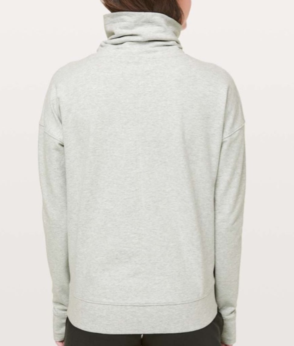 Lululemon Go Forward Pullover Heathered Core Light Grey