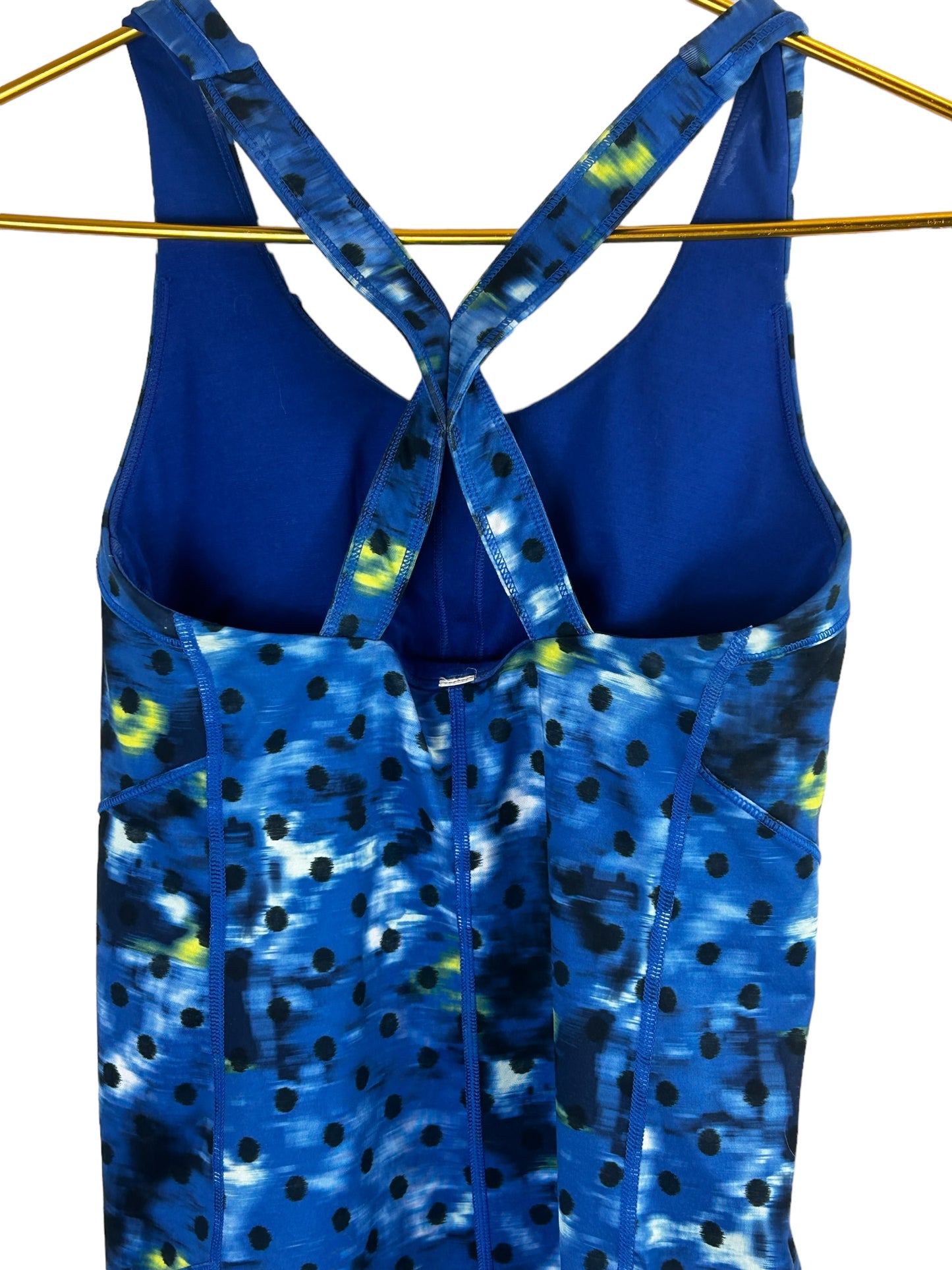 Lululemon Kanto Catch Me Tank
Windy Blooms Saphire Blue Multi / Naval Blue