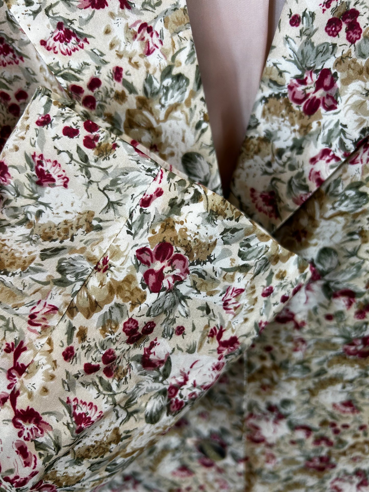 Vintage Anne and Frank Silk Blazer