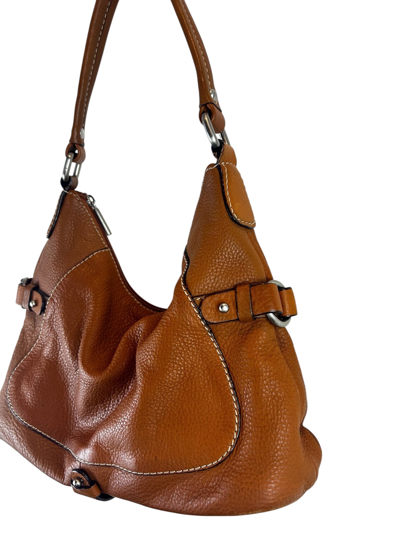 Giani Bernini brown leather purse handbag