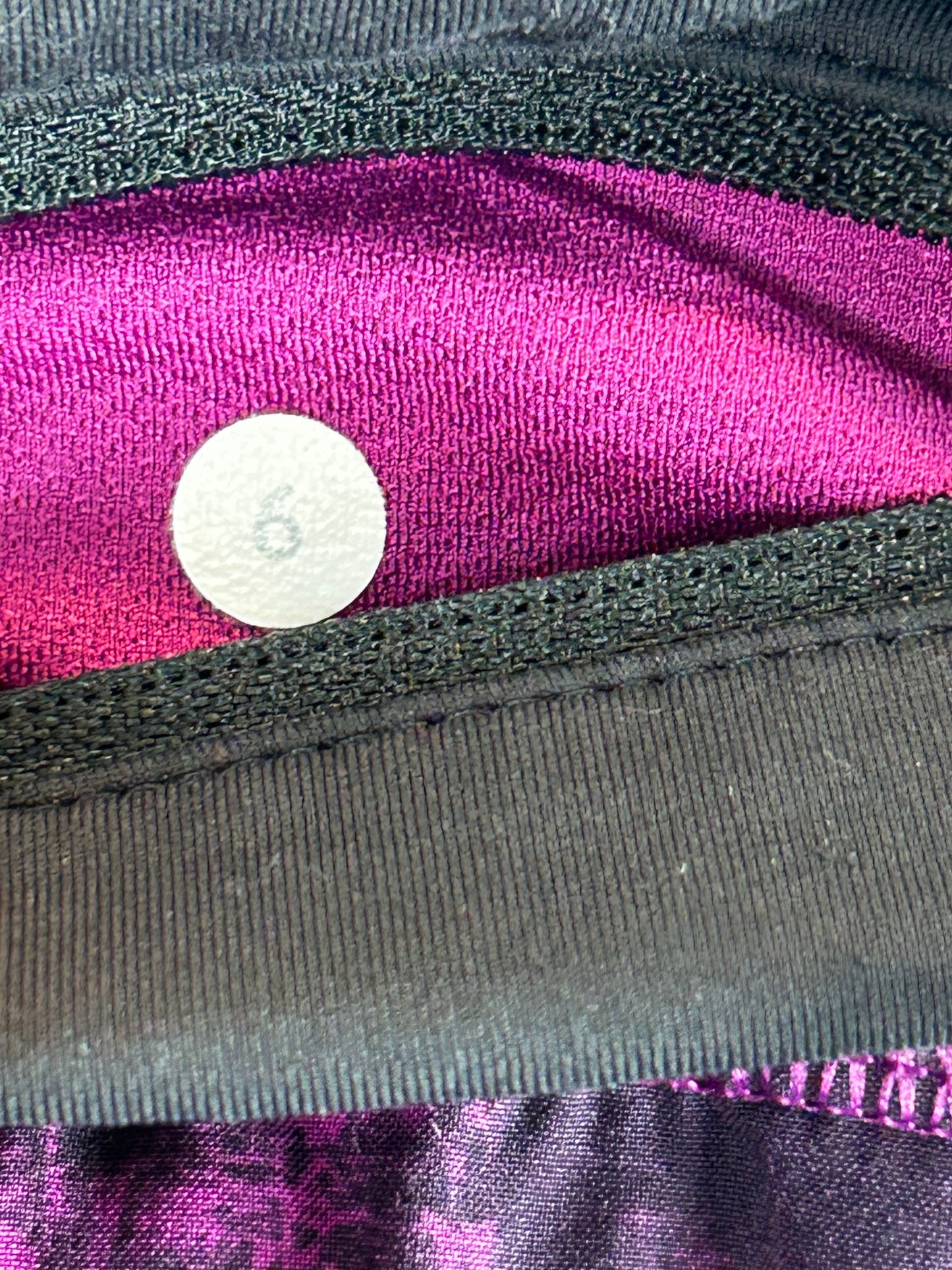 Lululemon Pace Rival Skirt II 4-way Stretch Breezie Regal Plum Black / Black