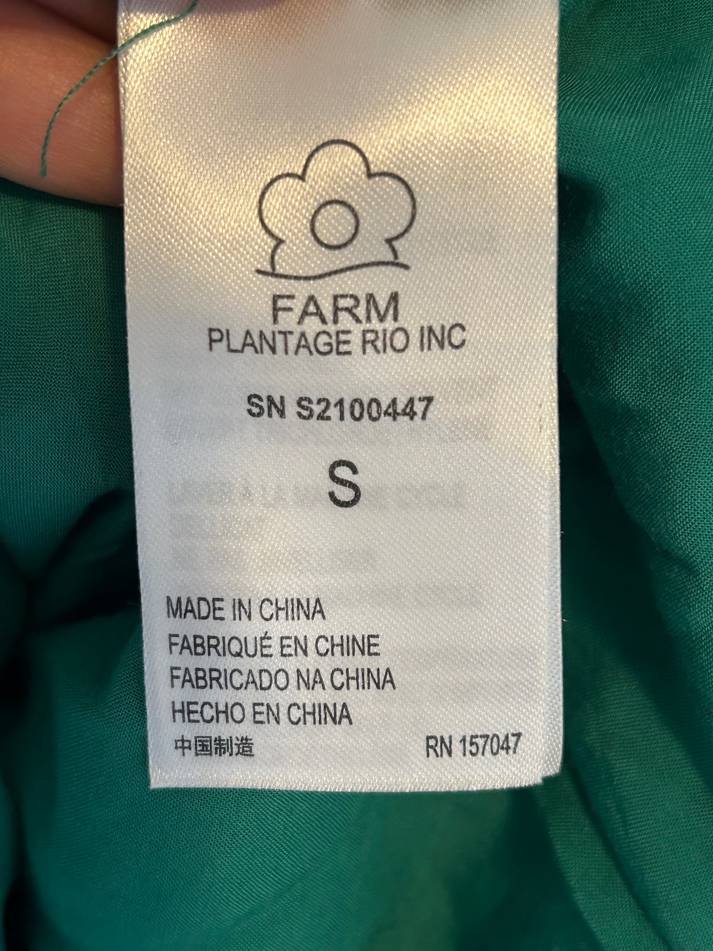 Farm Rio Raining Bananas Mini A-Line Dress belted dress women’s