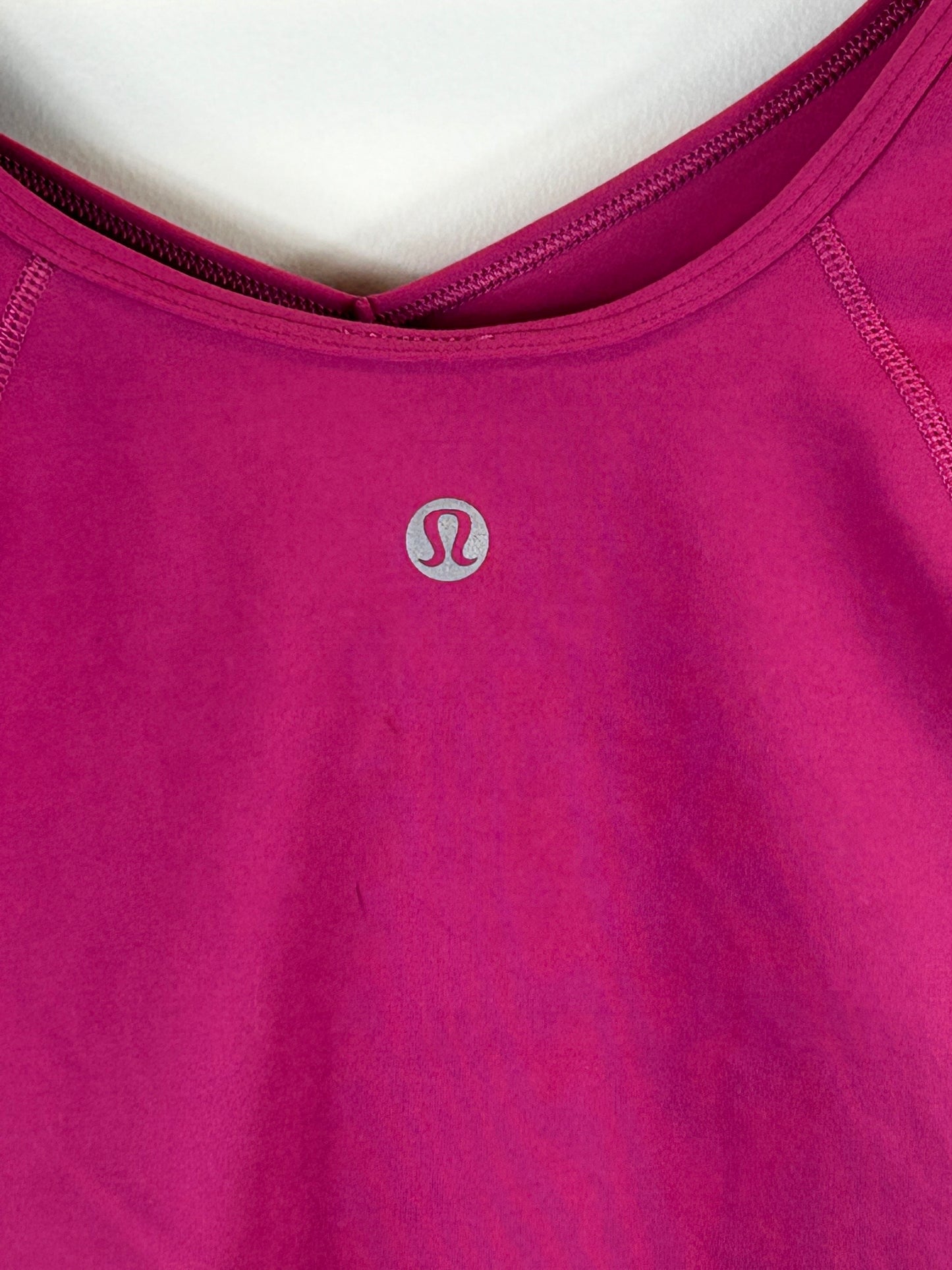 Lululemon Align Women's Pink Athletic Top Crop Workout Shirt