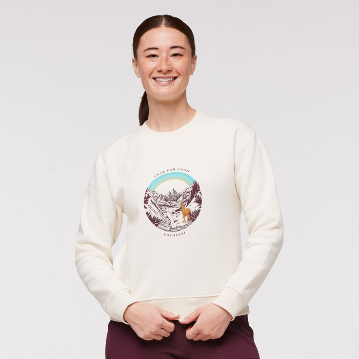 Cotopaxi Traveling Llama Crew Sweatshirt - Women's XS