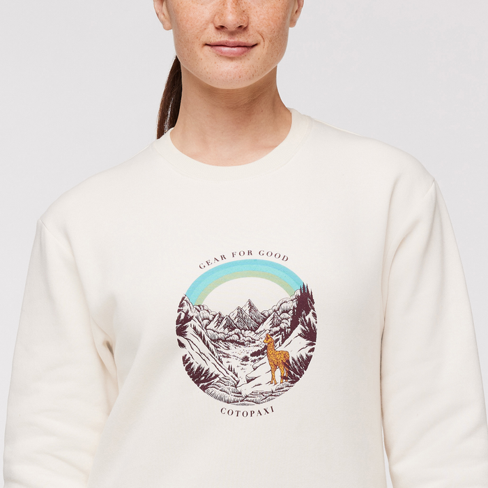 Cotopaxi Traveling Llama Crew Sweatshirt - Women's XS