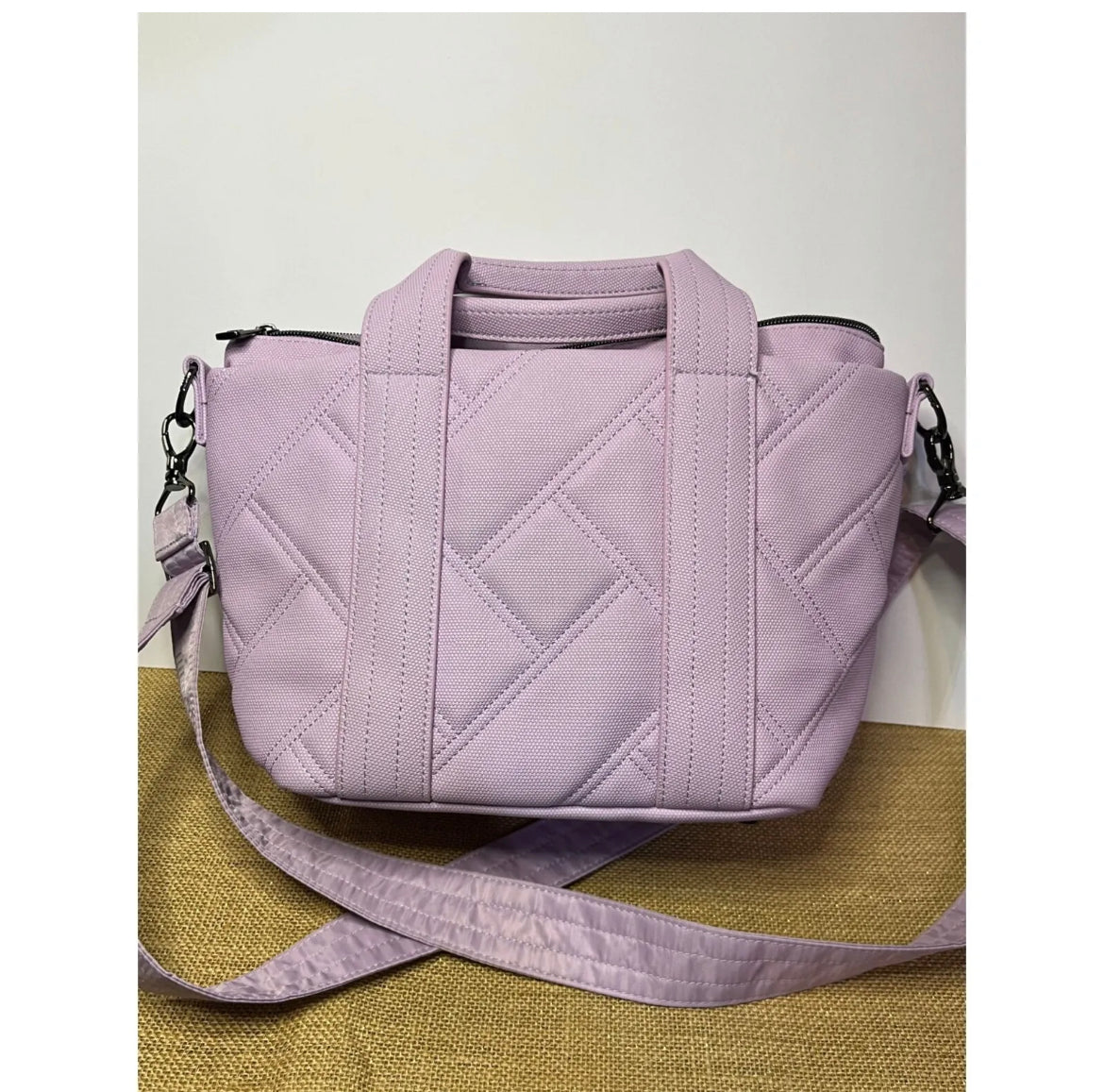 LUG - DORY MATTE LUXE VL CROSSBODY BAG -SUGARPLUM