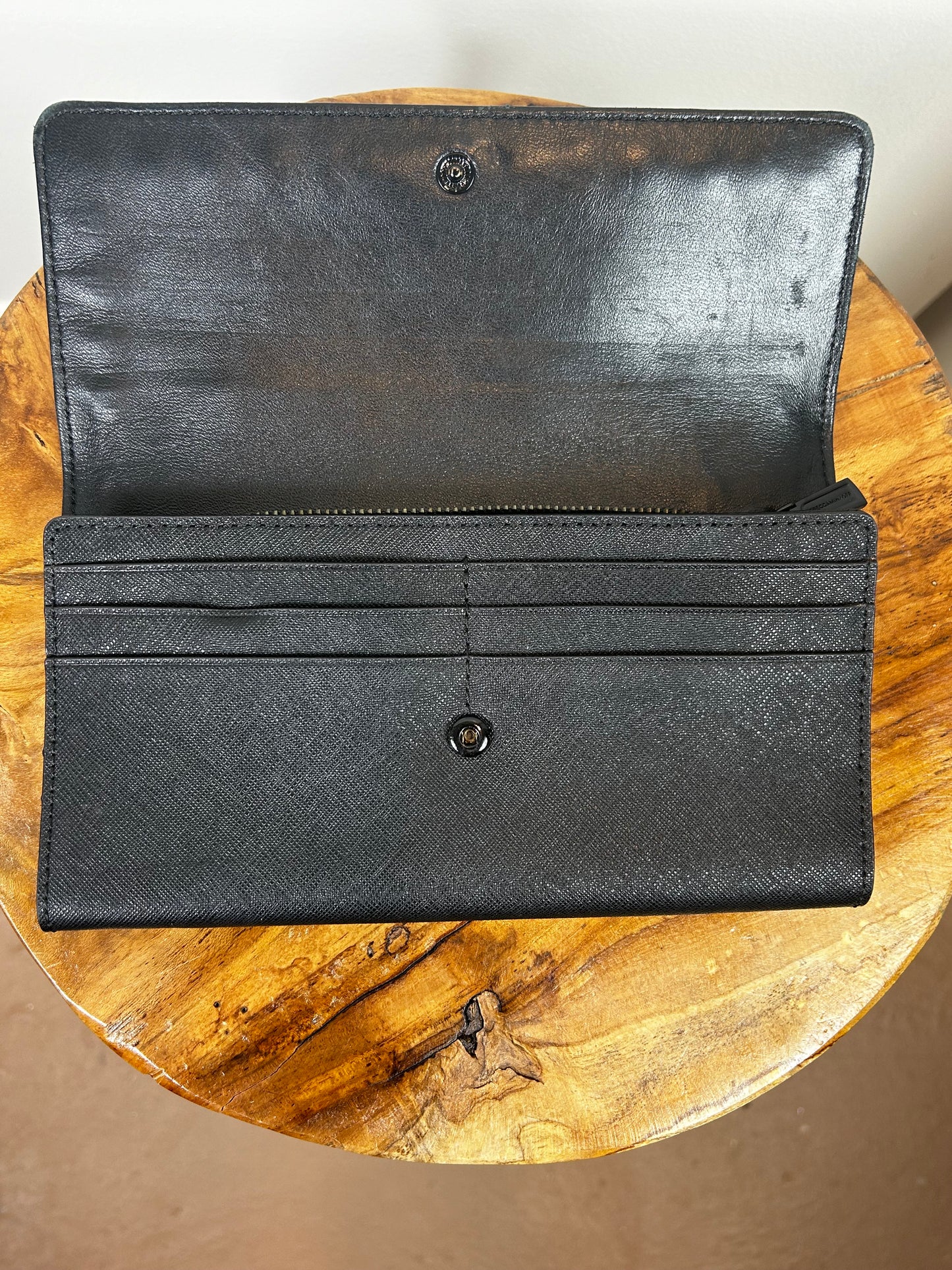 Rebecca Minkoff Black Trifold wallet