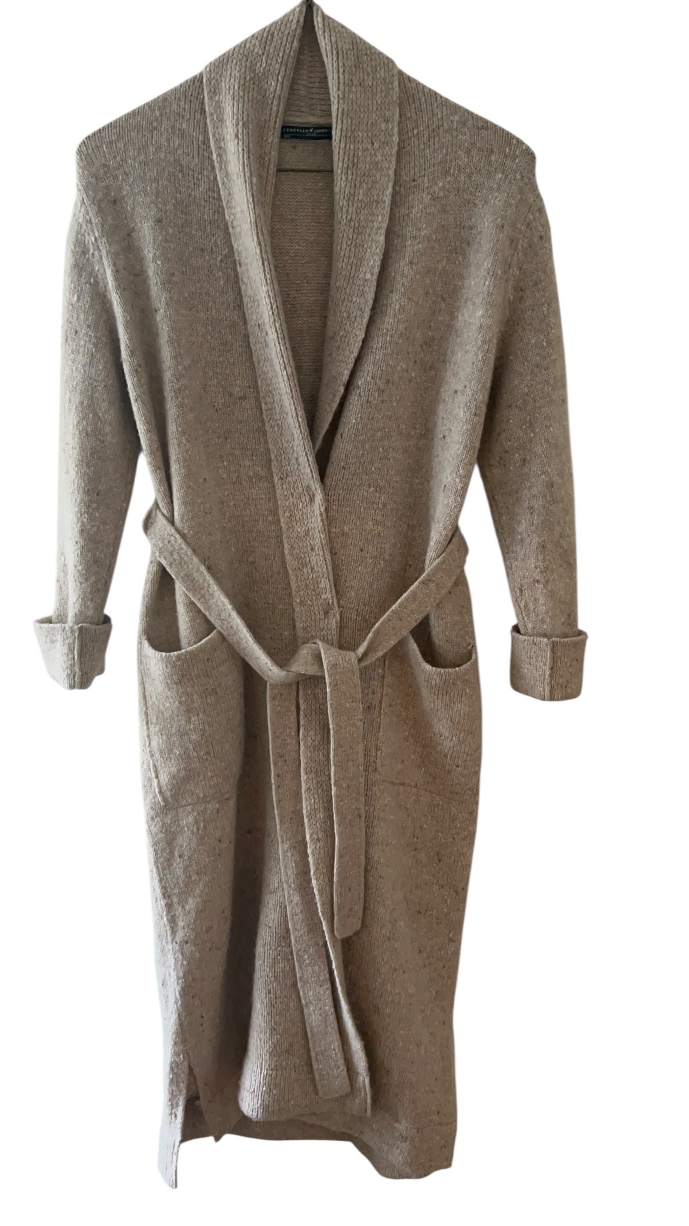 Peruvian Connection Women's Adirondack Robe Belted Coat