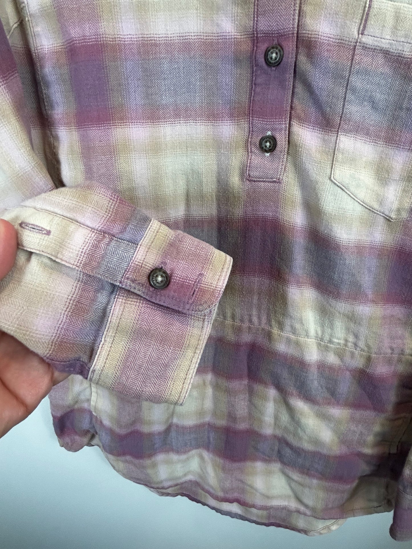 Toad & Co. size small flannel top