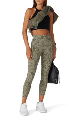 Varley womens small green Luna Leggings