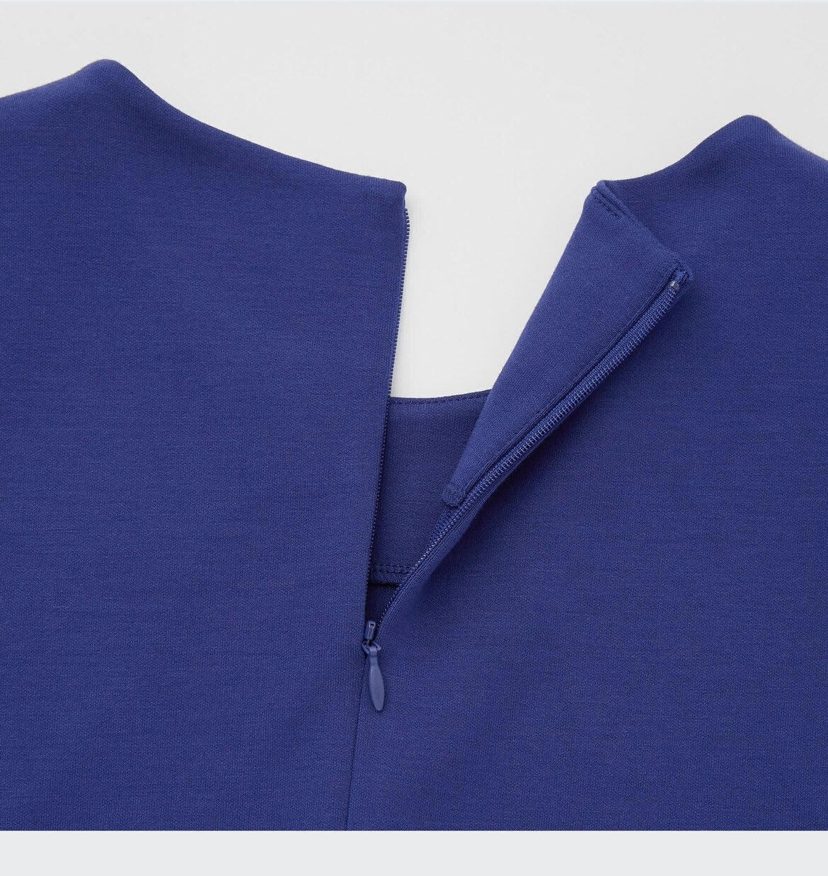 Uniqlo Stretch Sleeveless Dress in Blue NWT